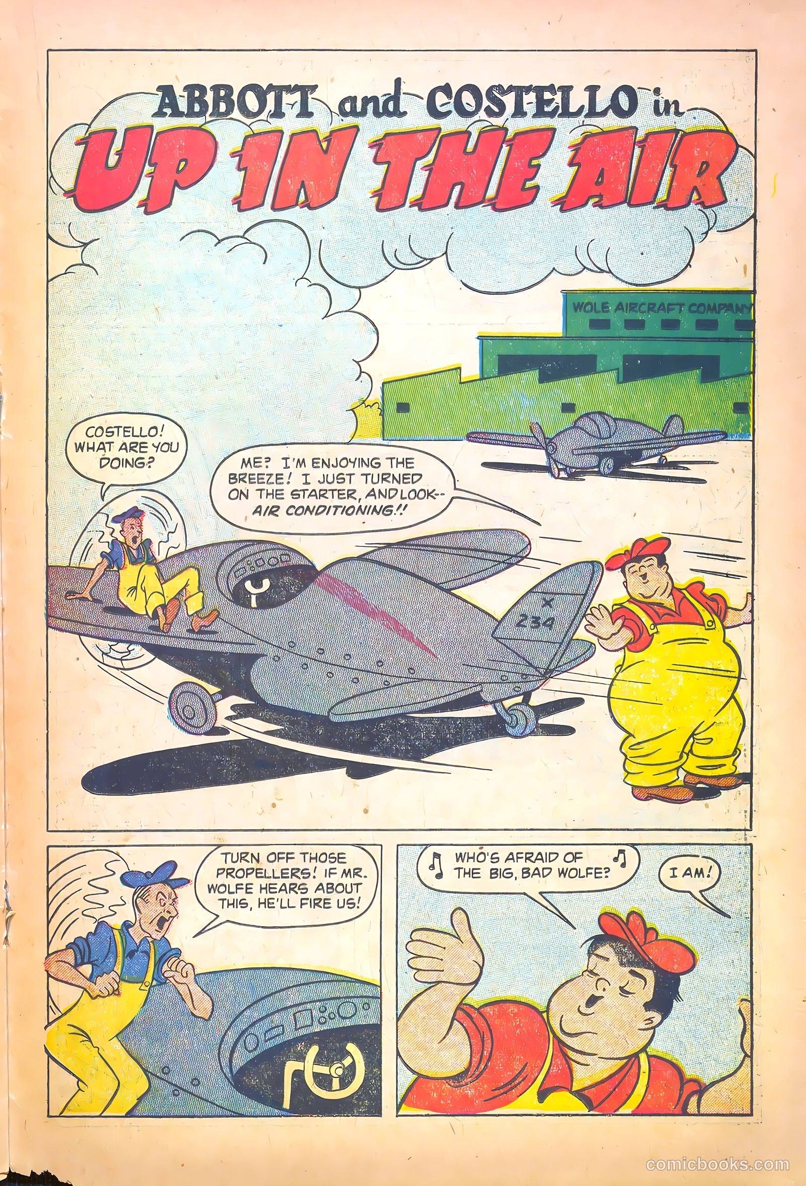 Abbott and Costello Comics #35 (1955) — page 21 of 36