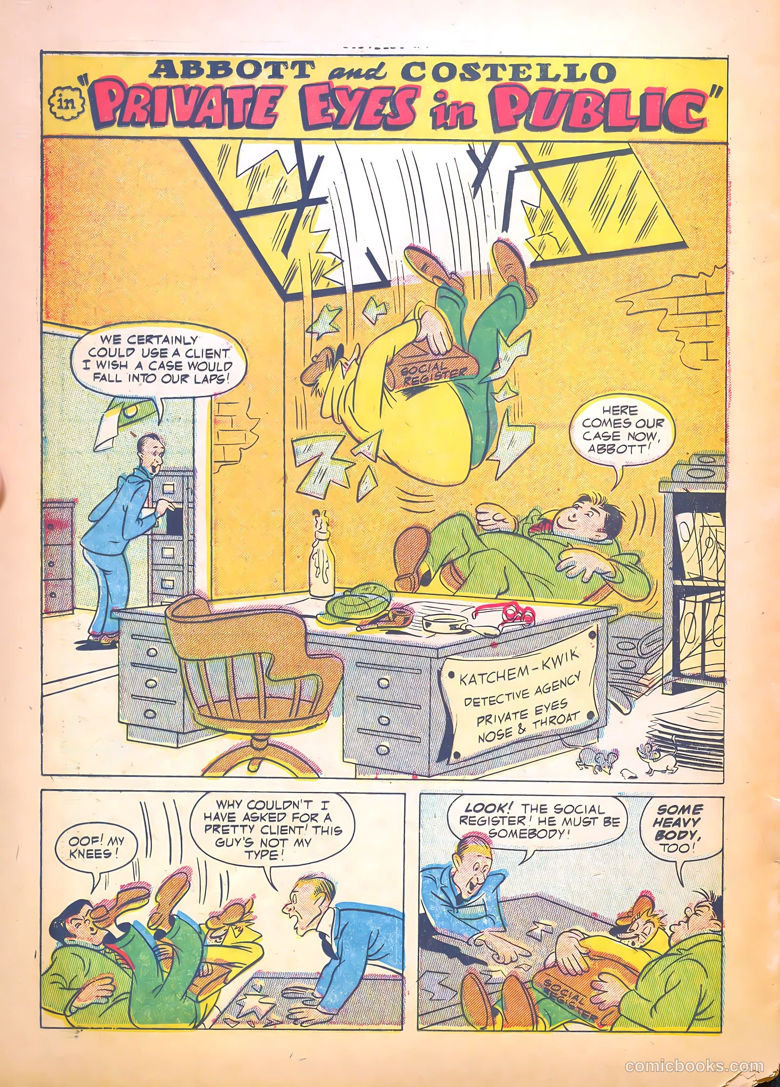 Abbott and Costello Comics #35 (1955) — page 26 of 36