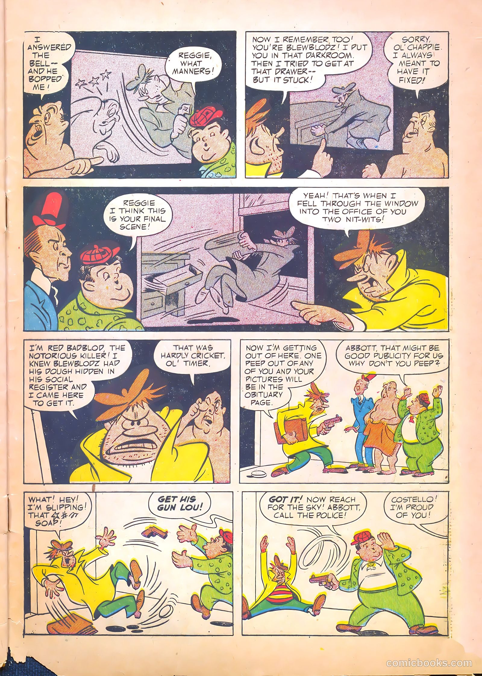 Abbott and Costello Comics #35 (1955) — page 33 of 36