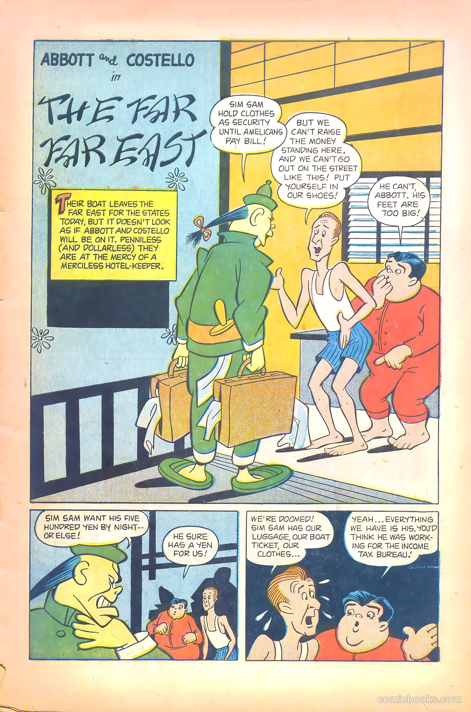 Abbott and Costello Comics #36 (1956) — page 3 of 36