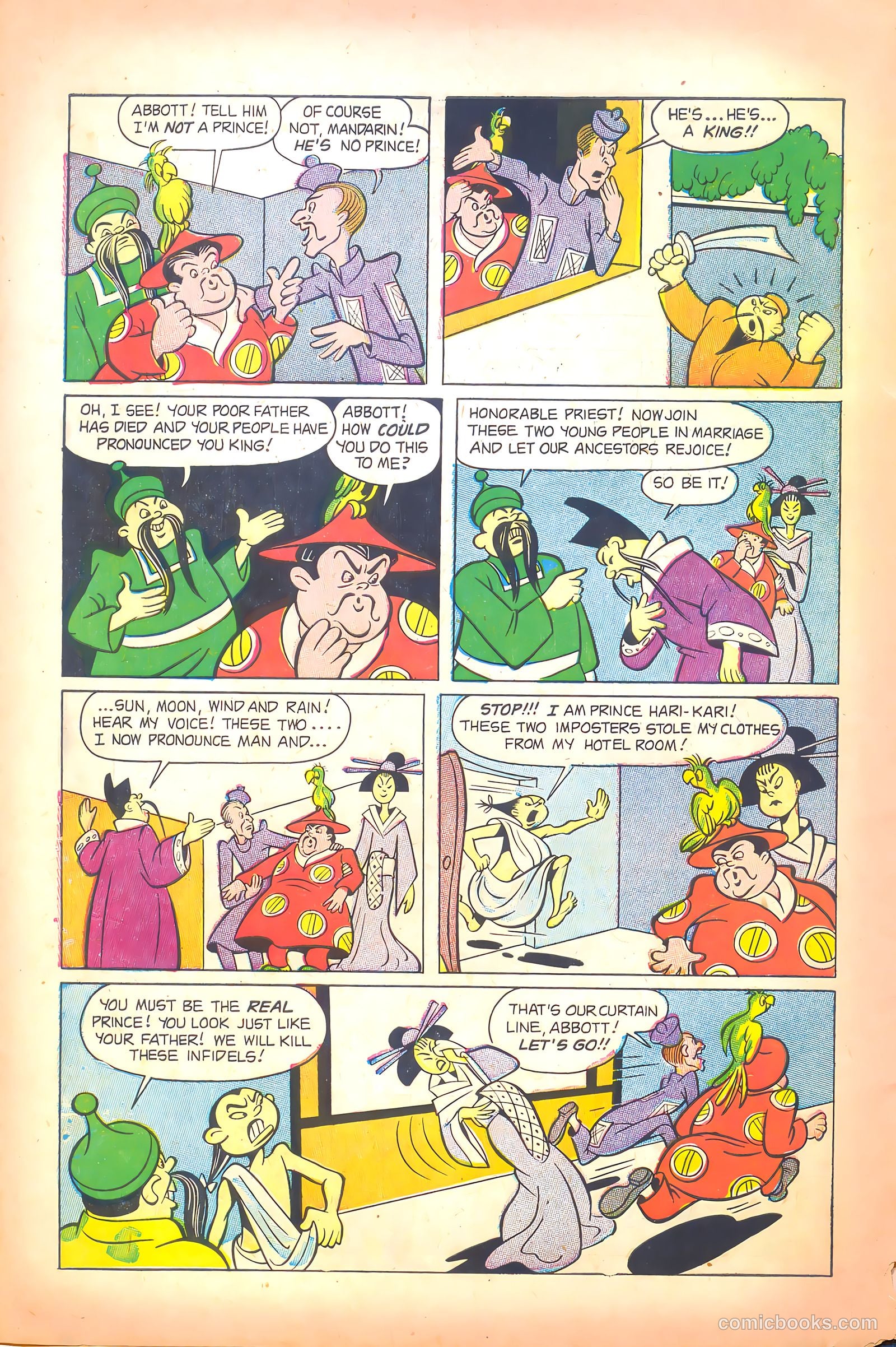 Abbott and Costello Comics #36 (1956) — page 10 of 36