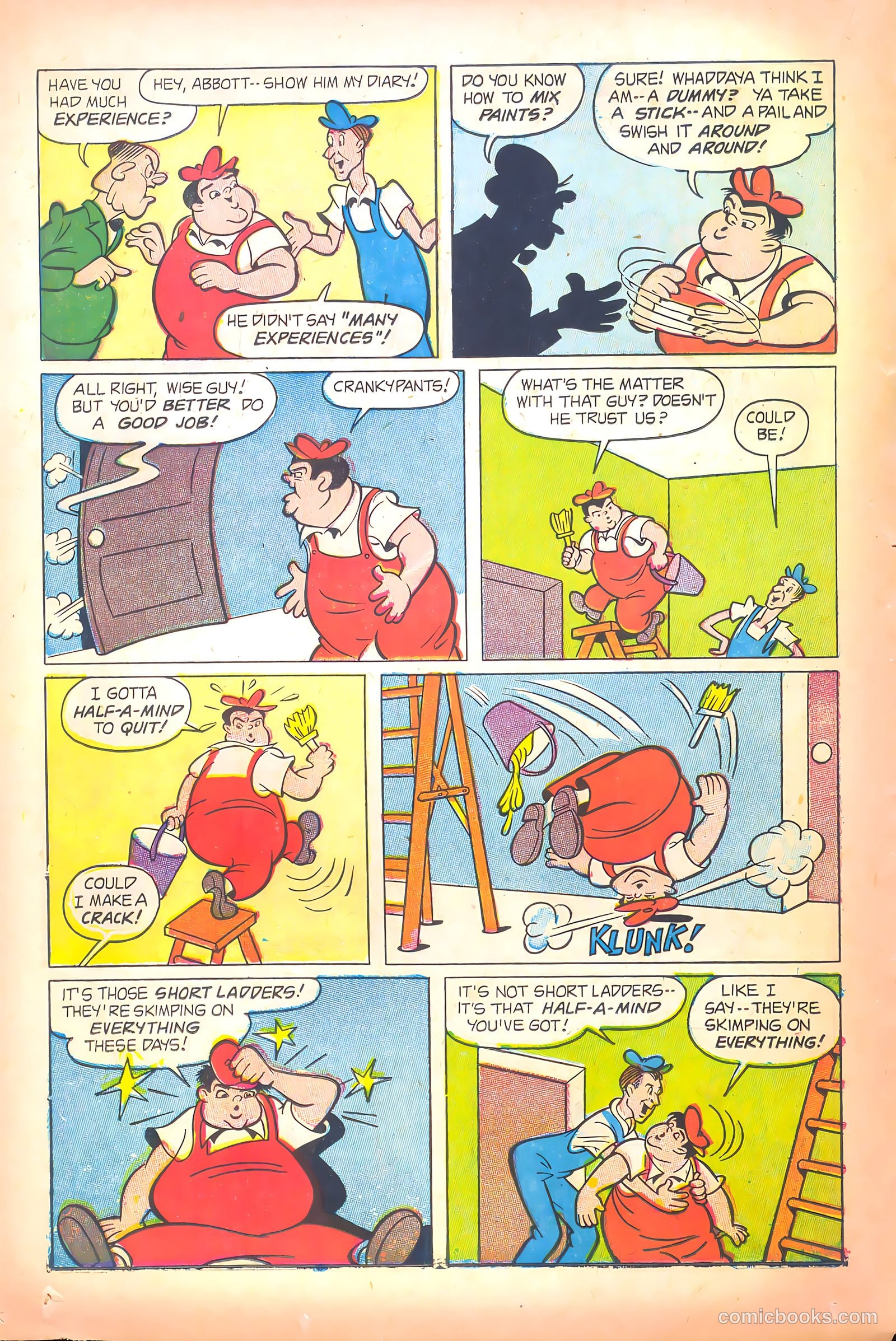 Abbott and Costello Comics #36 (1956) — page 14 of 36