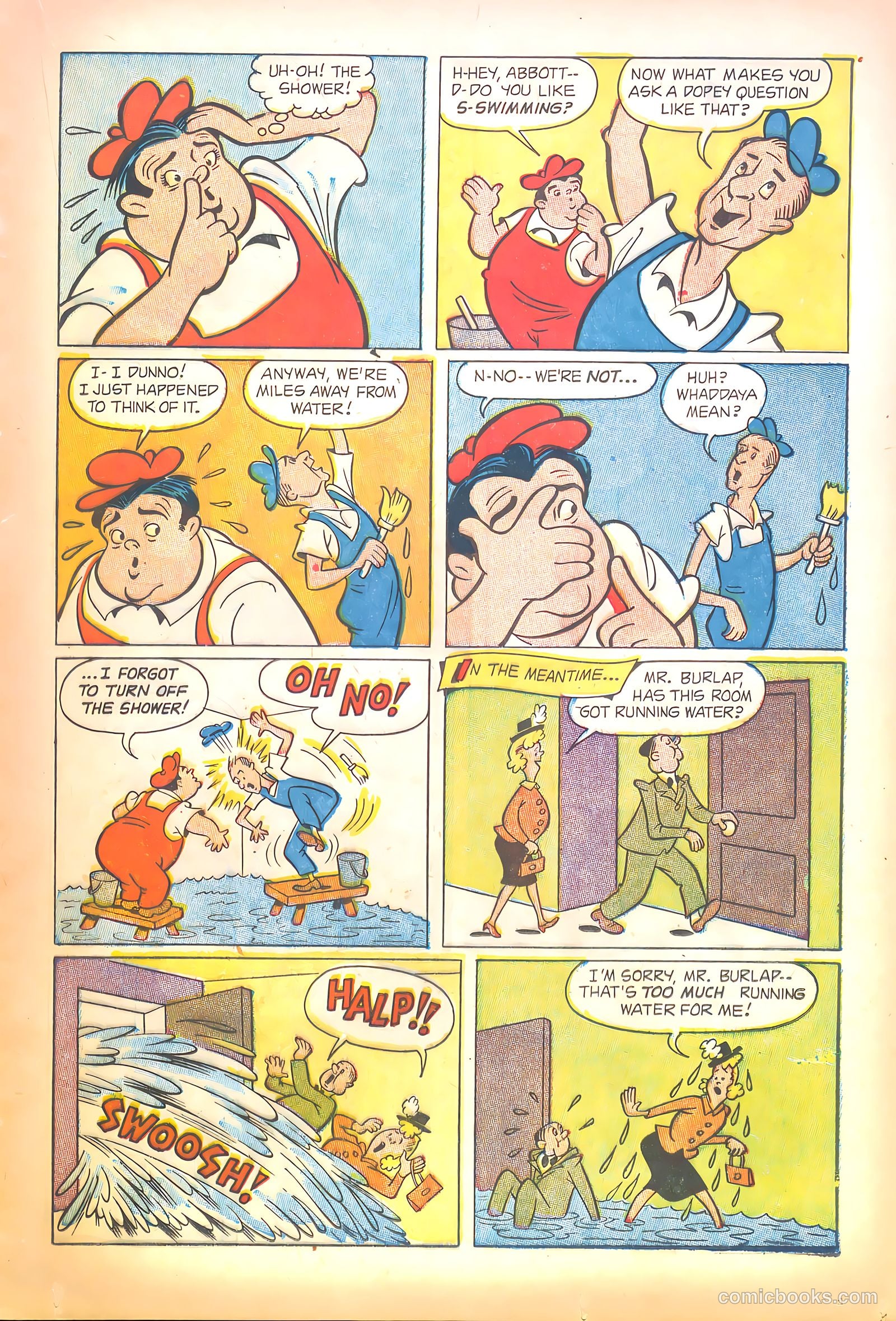 Abbott and Costello Comics #36 (1956) — page 17 of 36