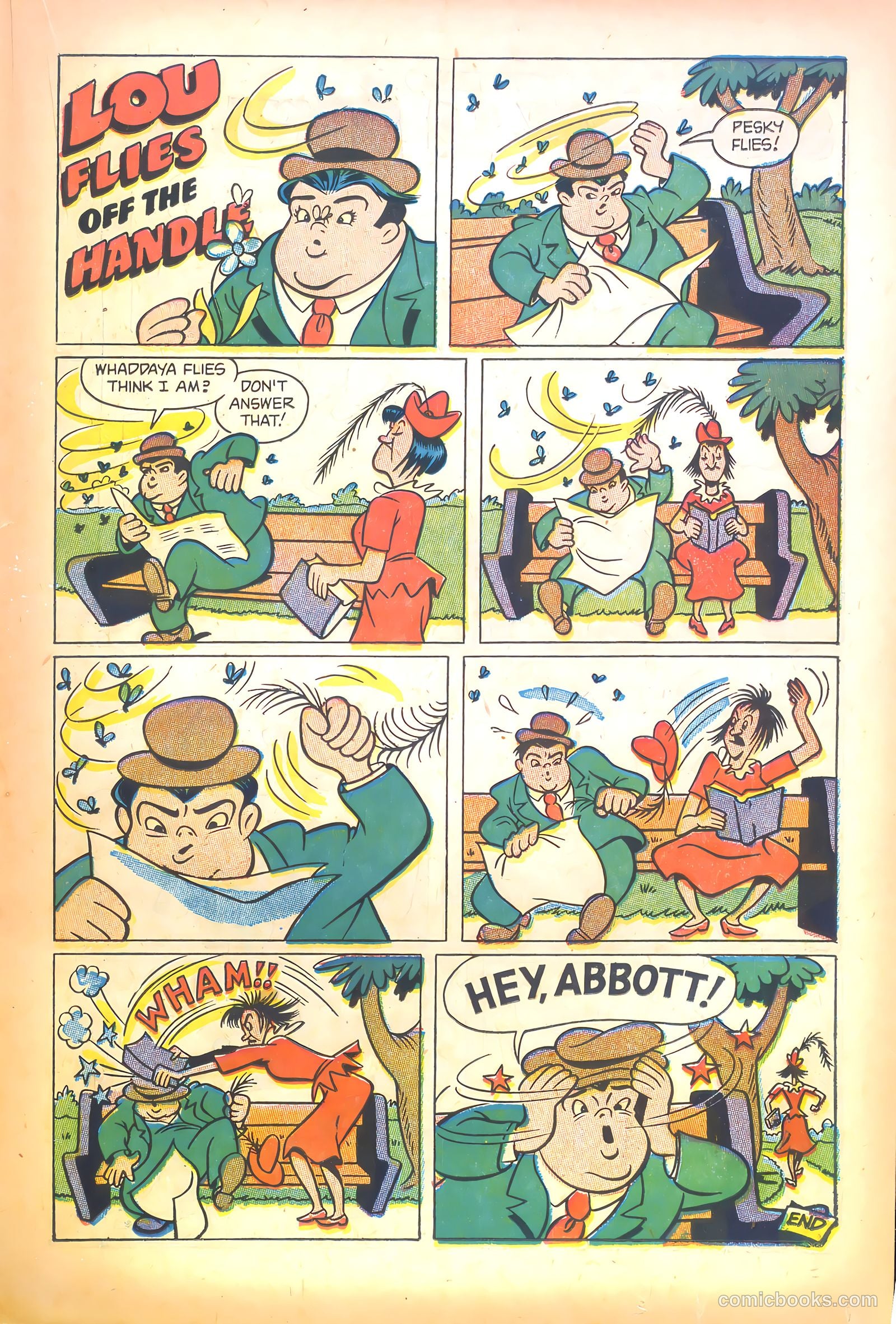 Abbott and Costello Comics #36 (1956) — page 19 of 36