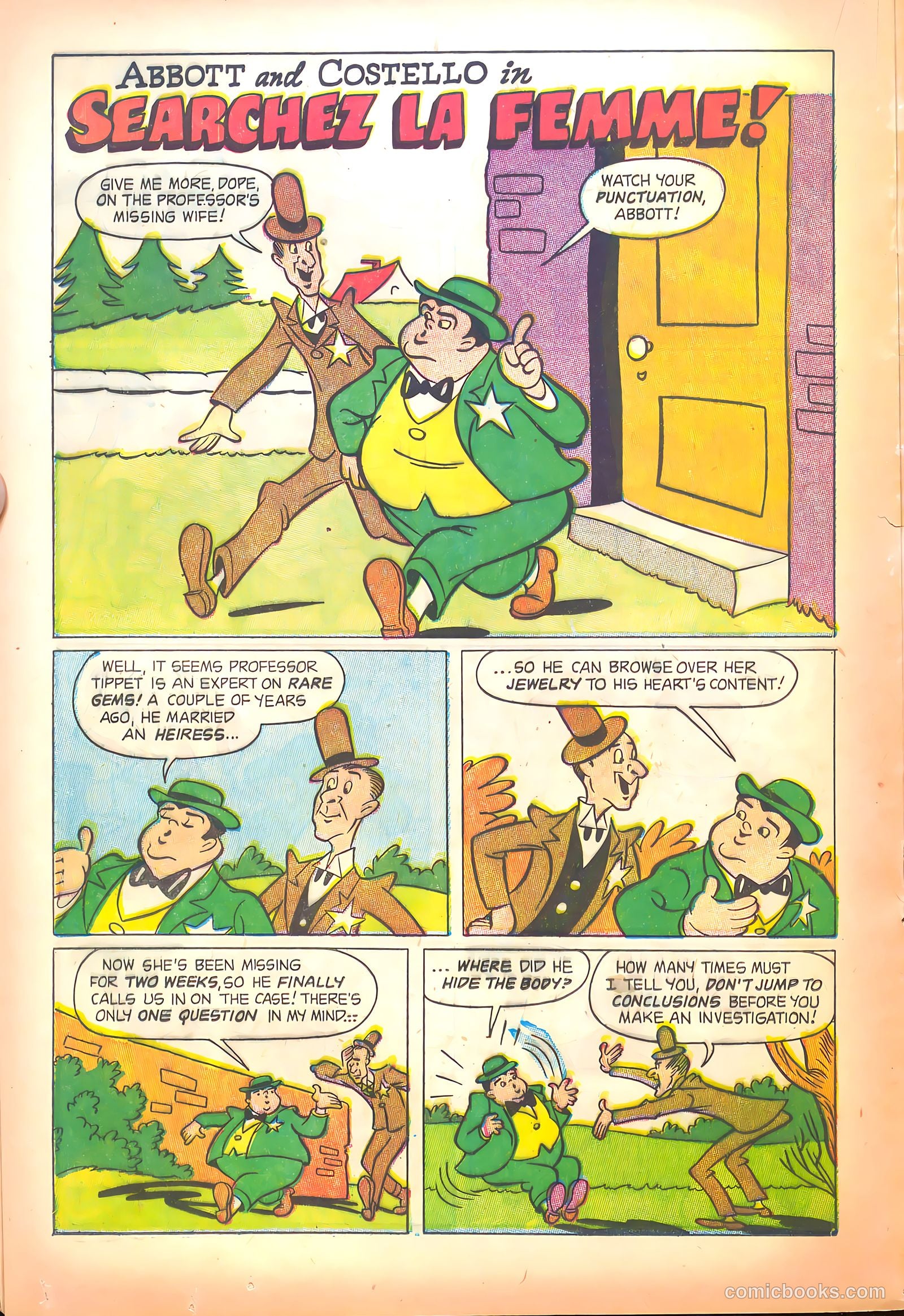 Abbott and Costello Comics #36 (1956) — page 20 of 36