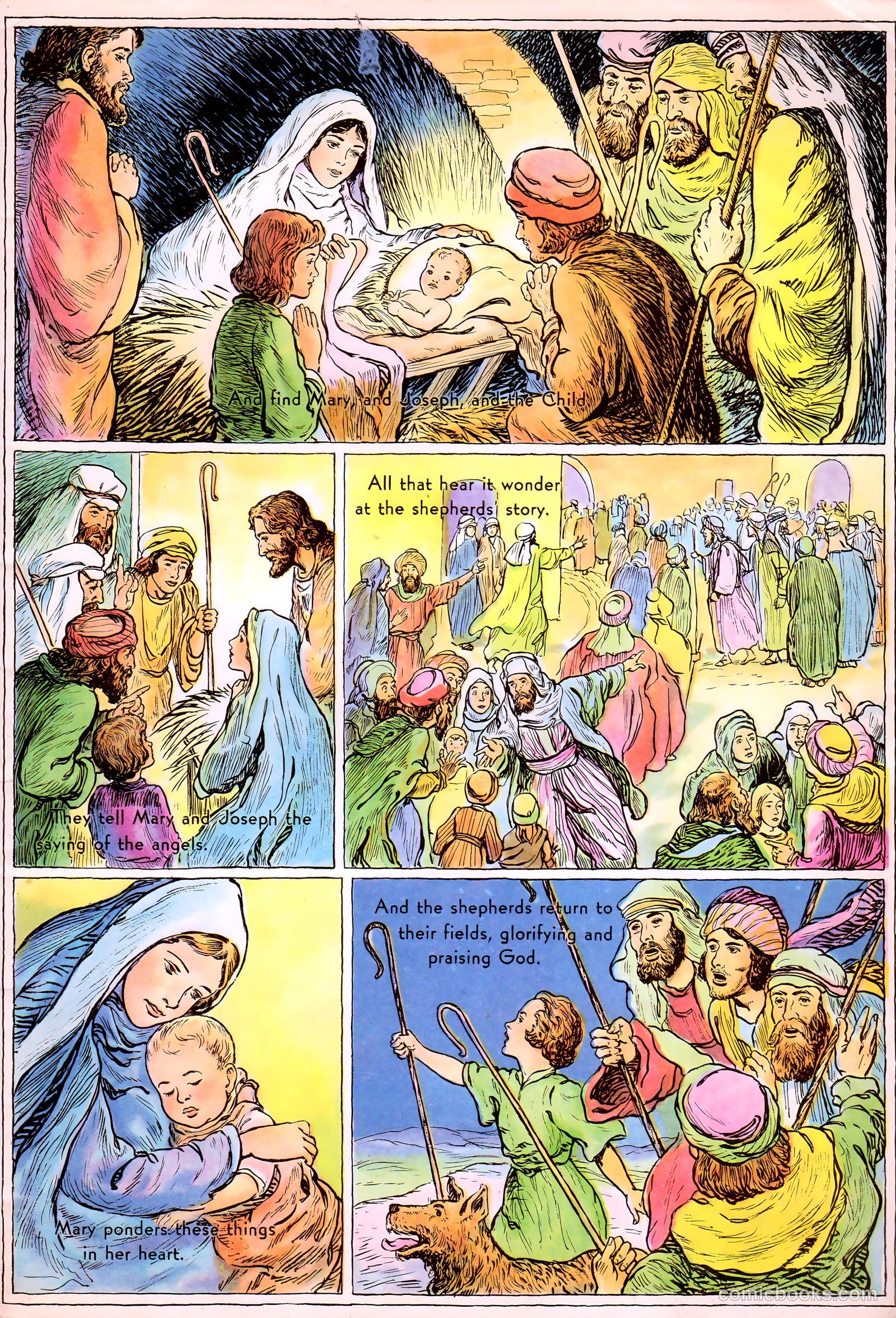 The Life of Christ Visualized #1 (1942) — page 5 of 48