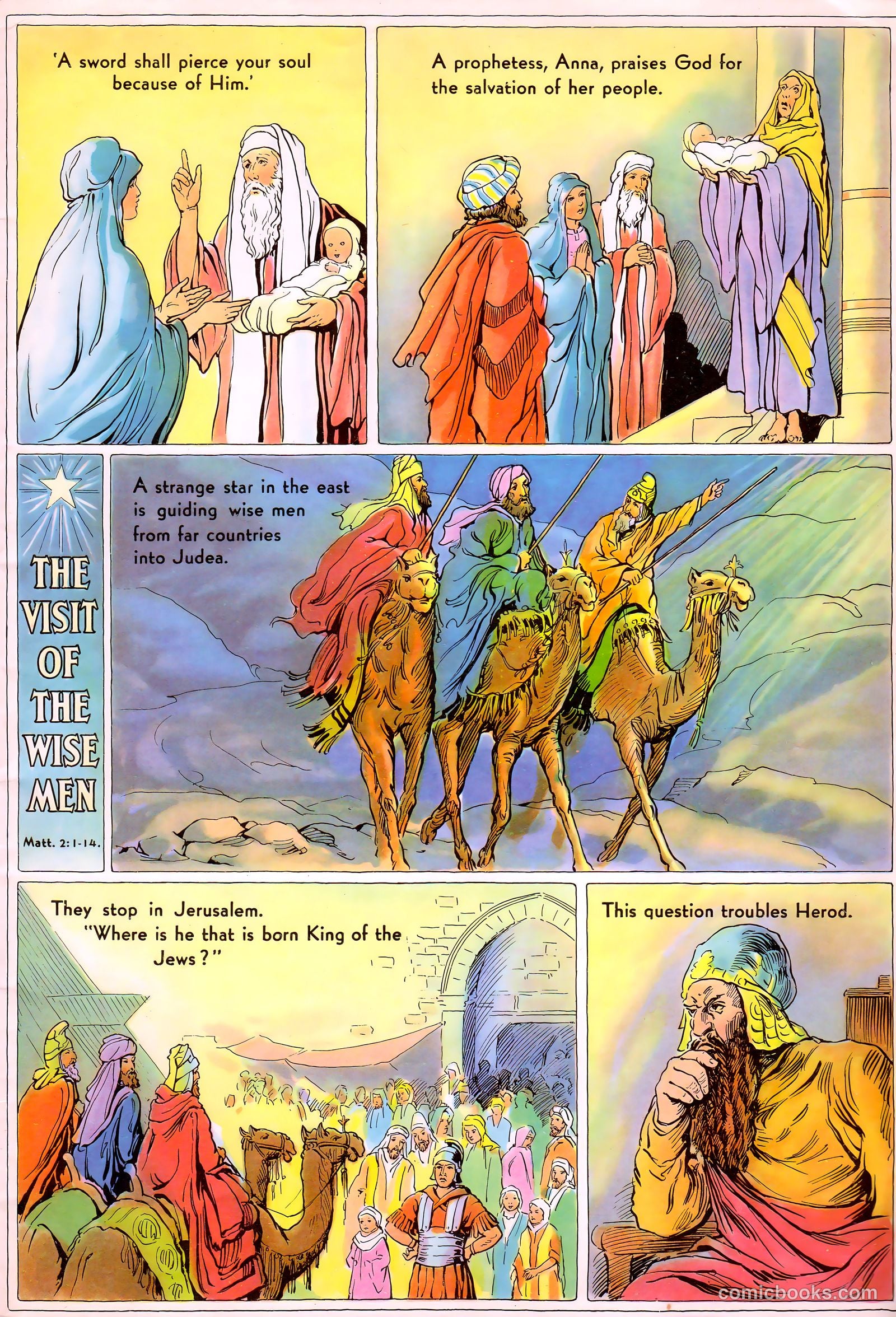 The Life of Christ Visualized #1 (1942) — page 7 of 48