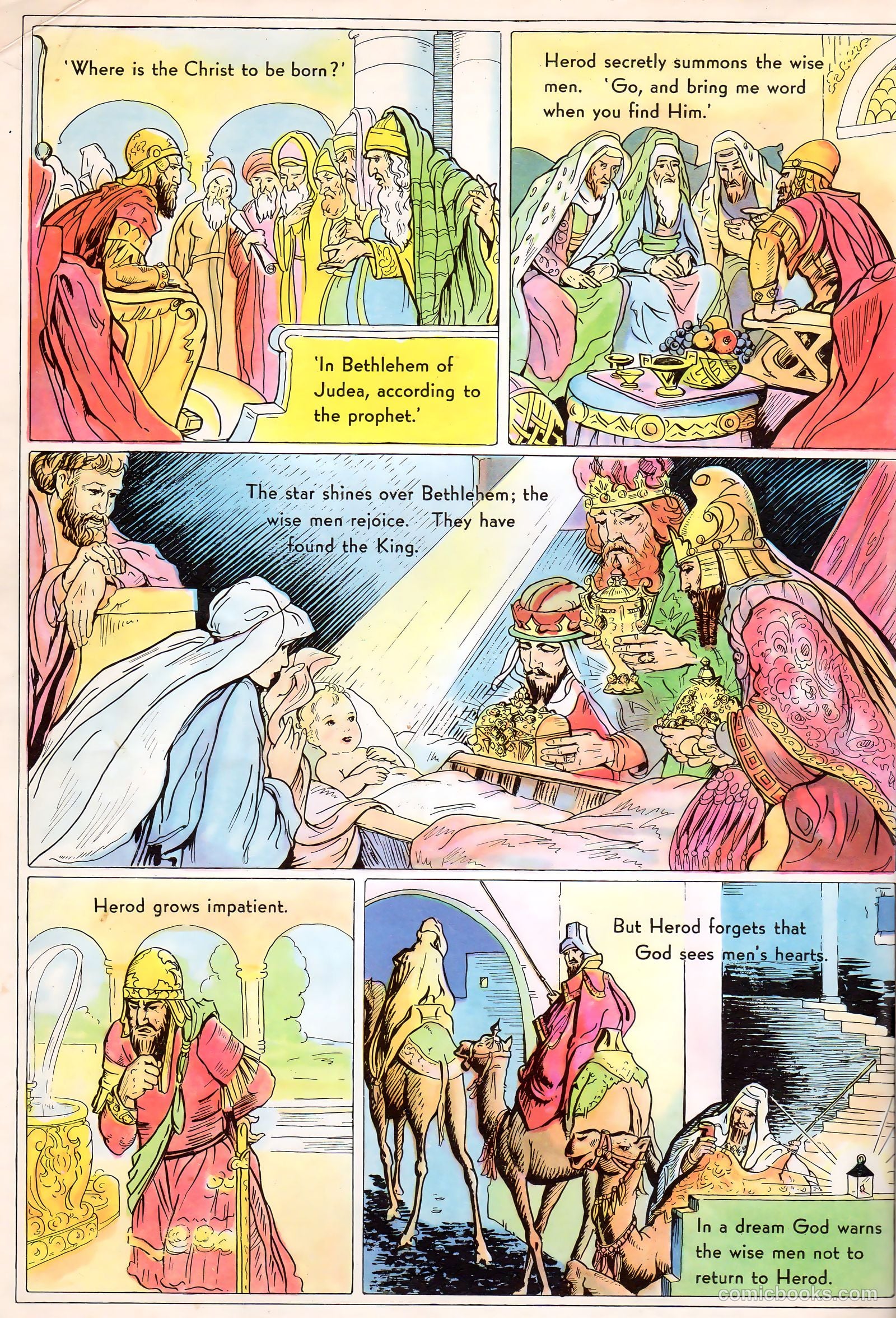 The Life of Christ Visualized #1 (1942) — page 8 of 48
