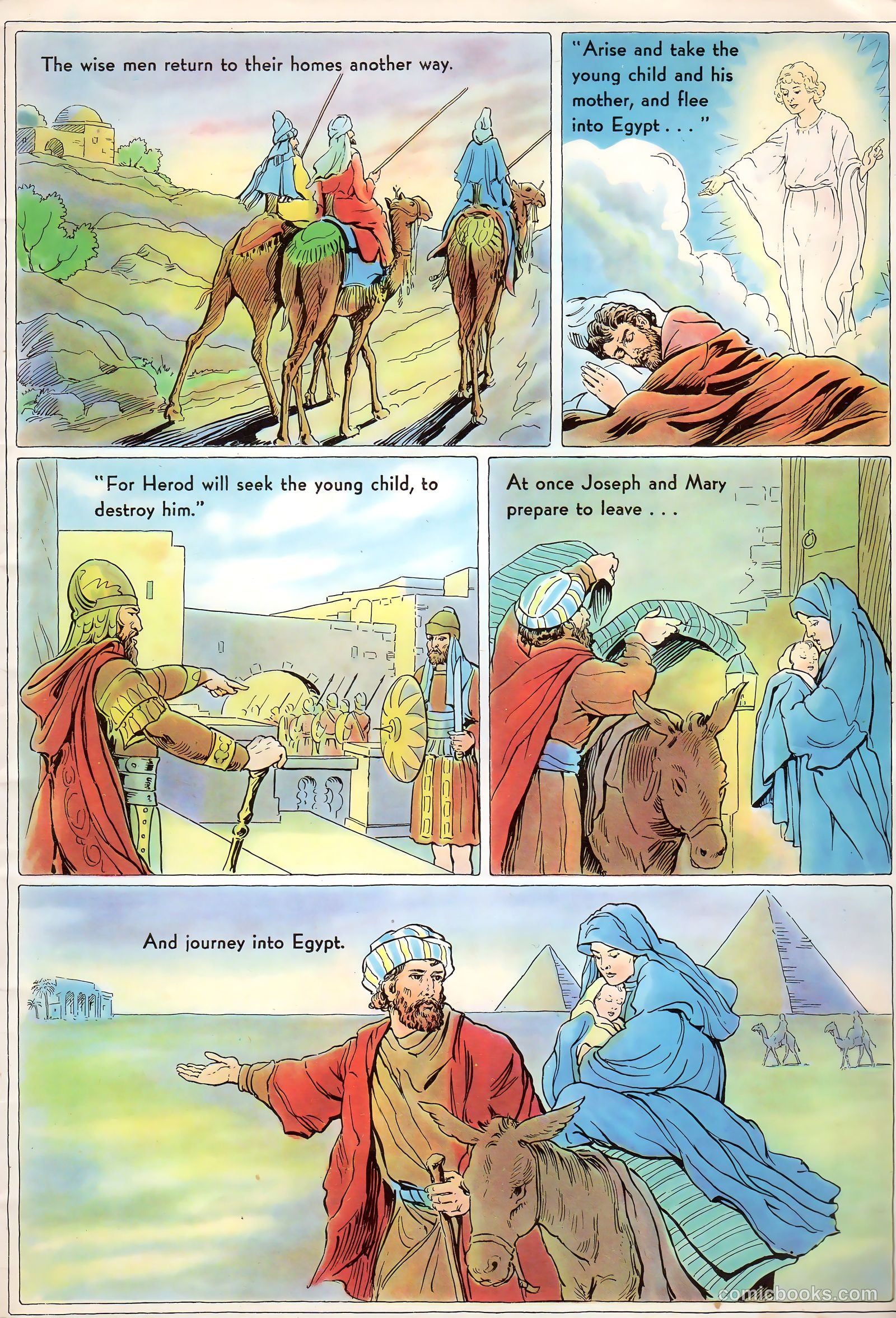 The Life of Christ Visualized #1 (1942) — page 9 of 48