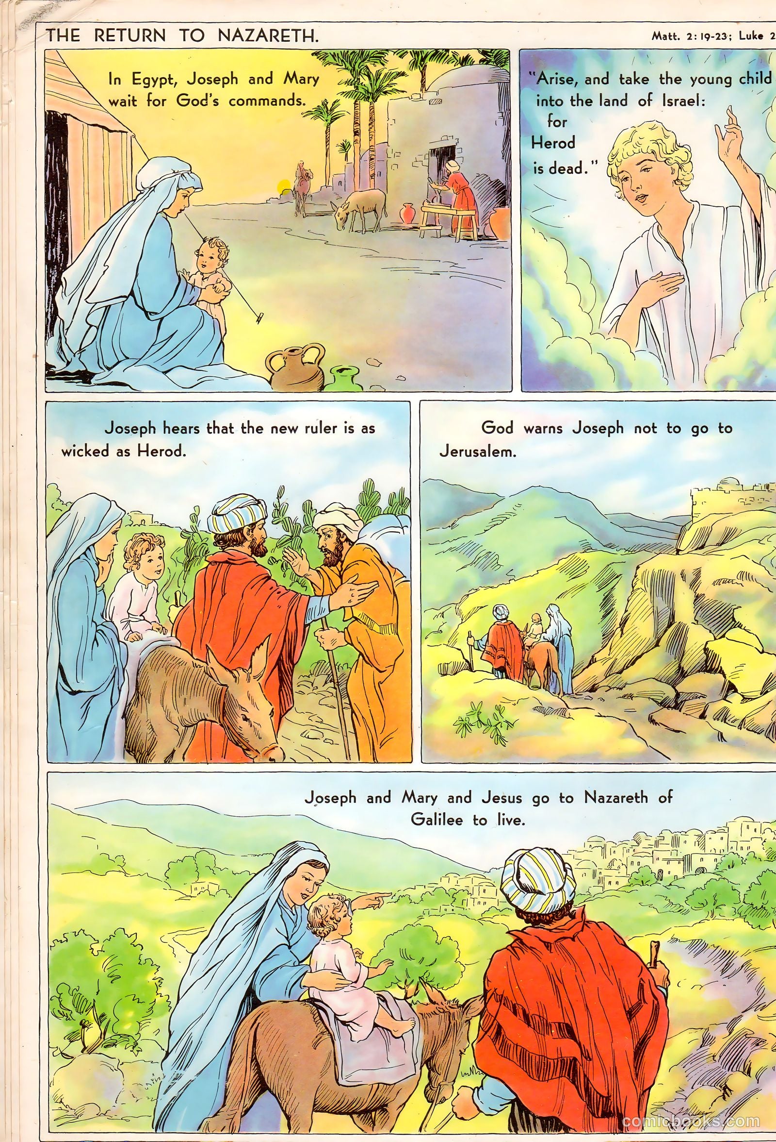 The Life of Christ Visualized #1 (1942) — page 10 of 48