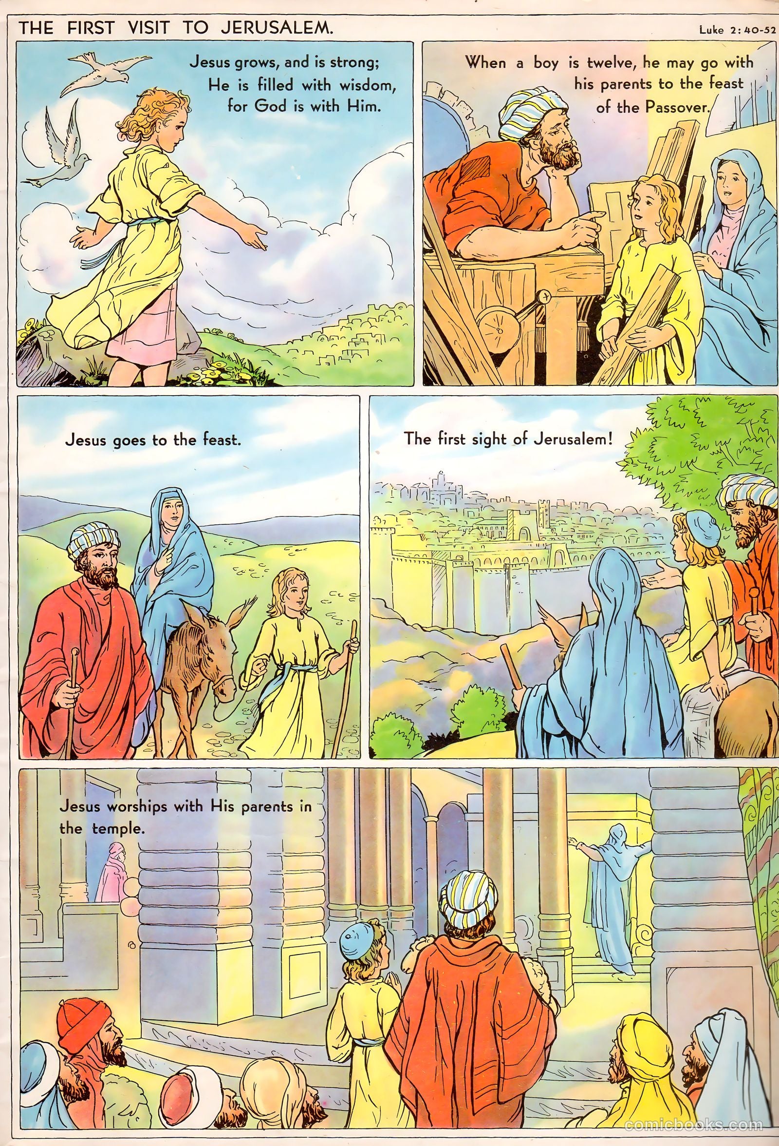 The Life of Christ Visualized #1 (1942) — page 11 of 48