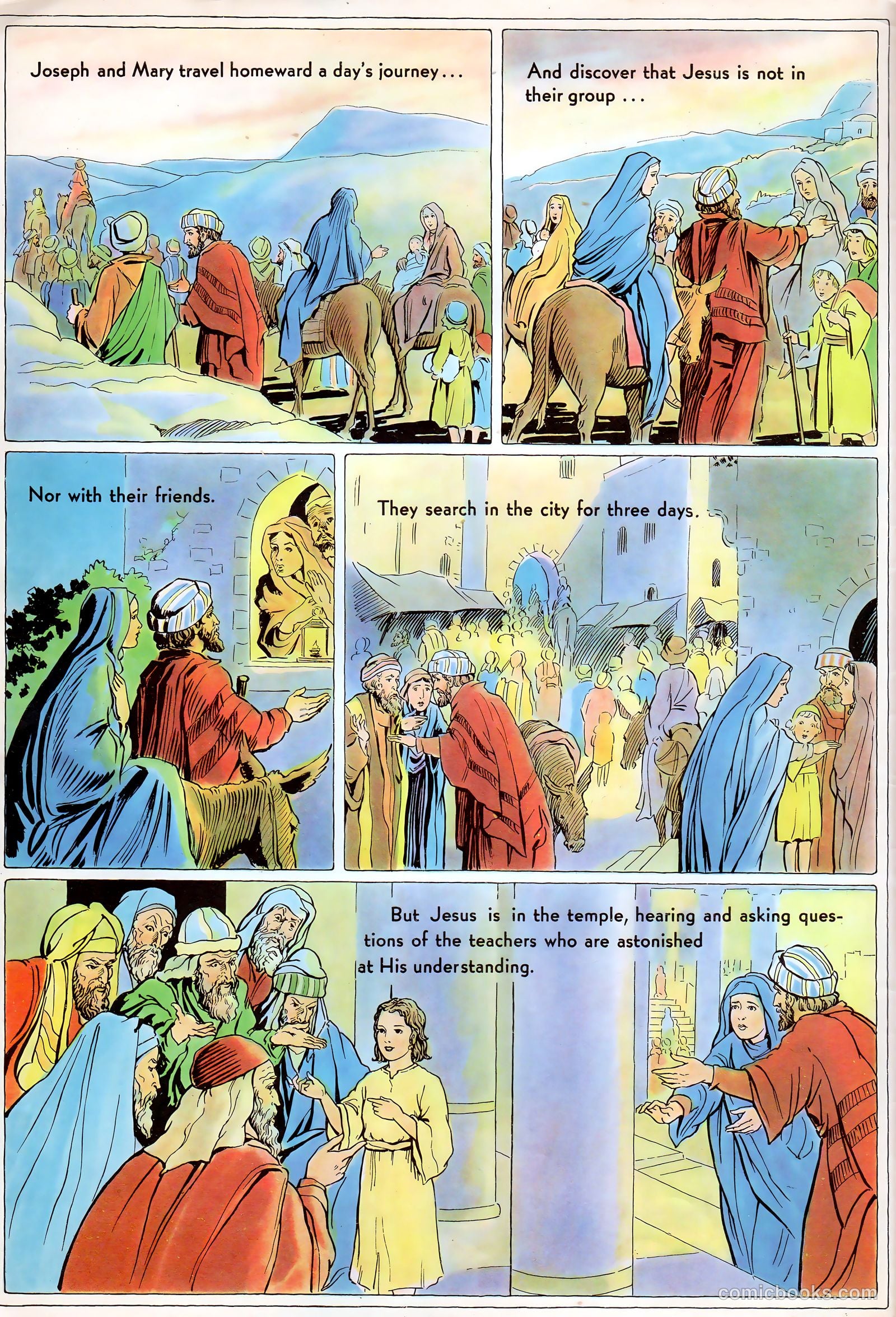 The Life of Christ Visualized #1 (1942) — page 12 of 48
