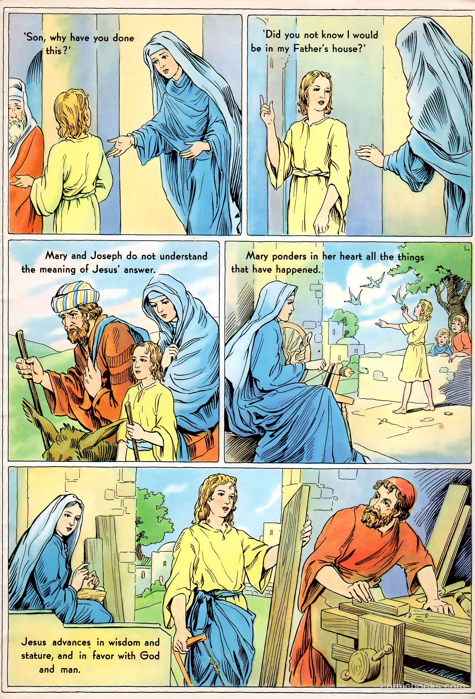 The Life of Christ Visualized #1 (1942) — page 13 of 48