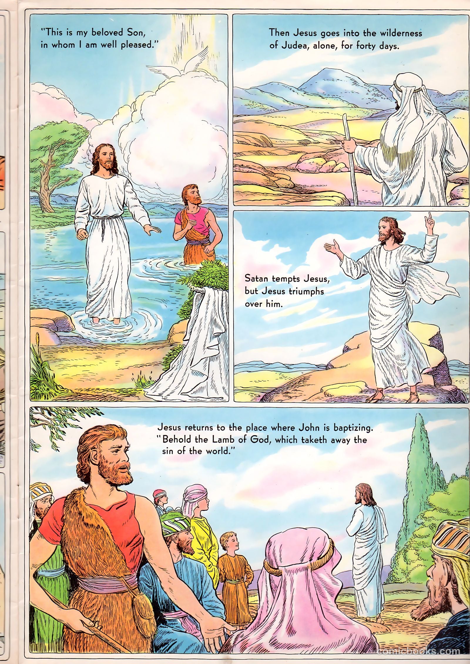 The Life of Christ Visualized #1 (1942) — page 17 of 48