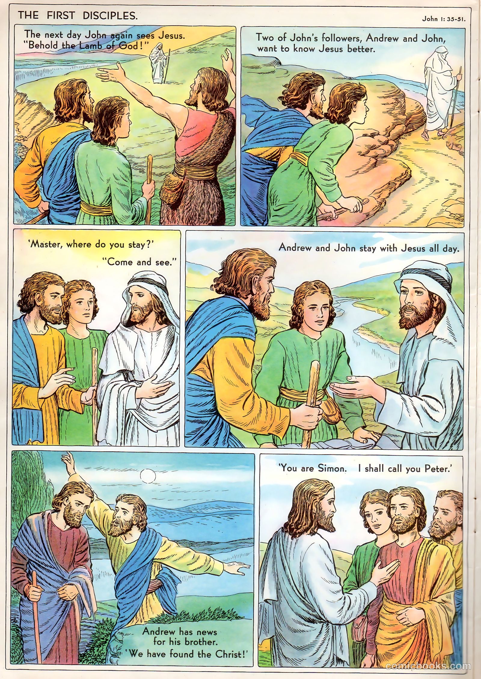 The Life of Christ Visualized #1 (1942) — page 18 of 48