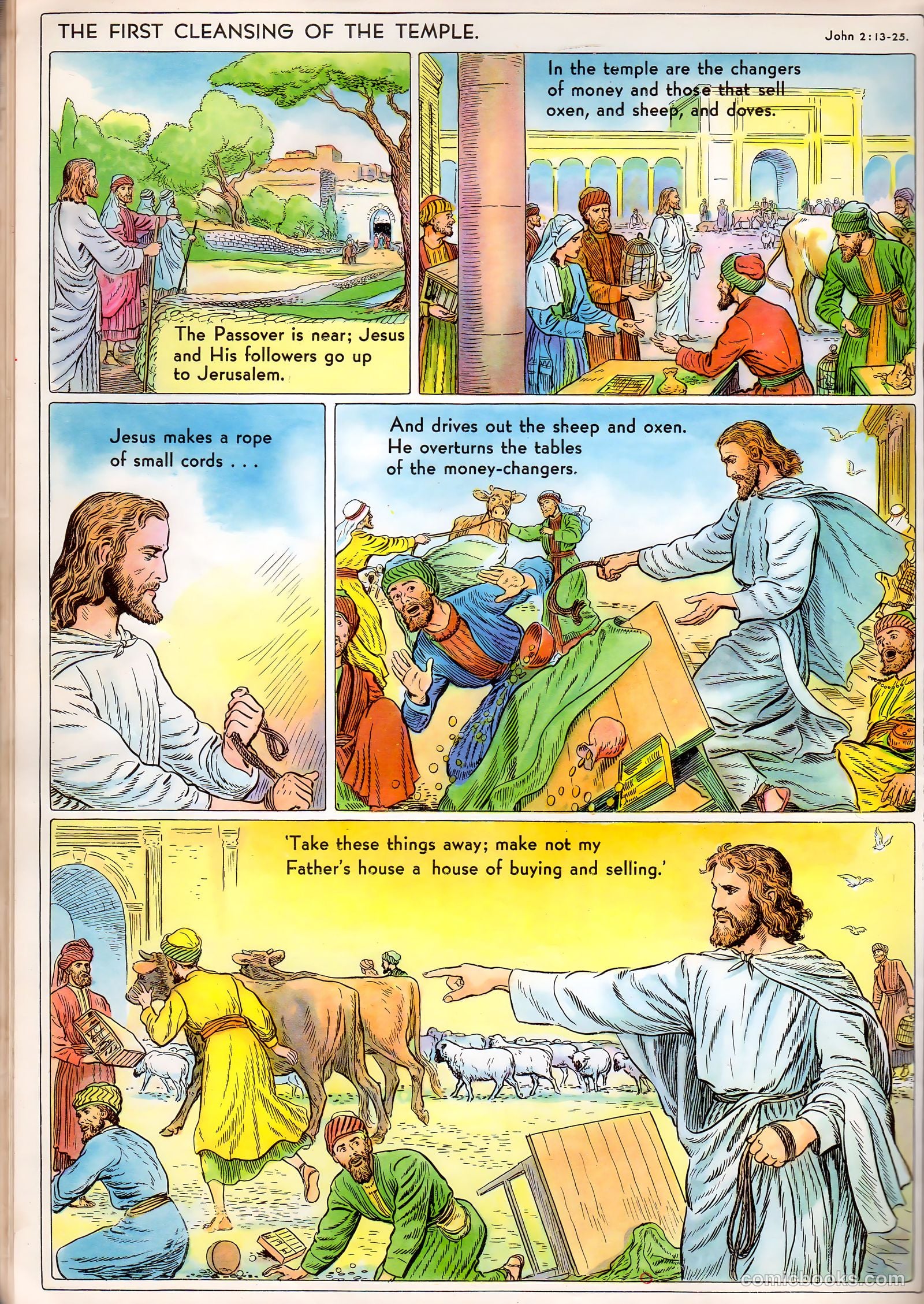 The Life of Christ Visualized #1 (1942) — page 22 of 48