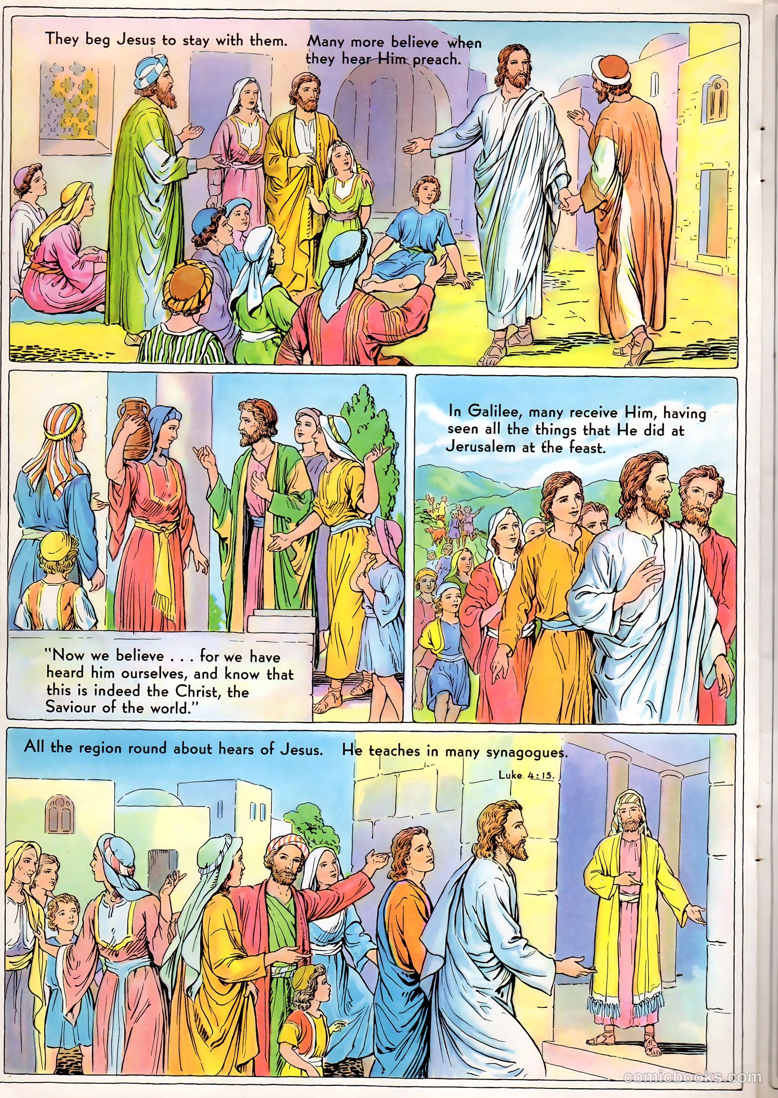 The Life of Christ Visualized #1 (1942) — page 28 of 48