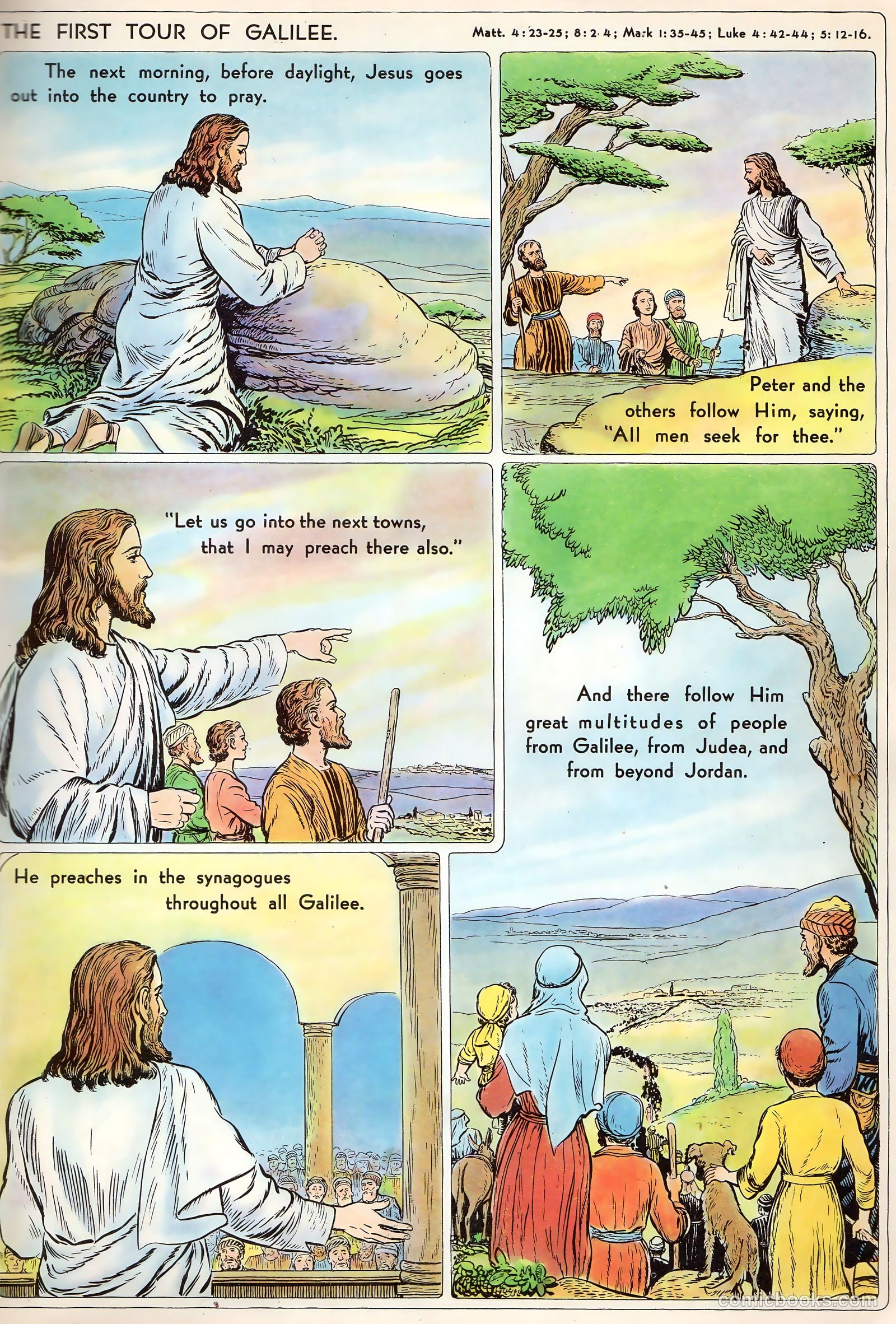 The Life of Christ Visualized #1 (1942) — page 37 of 48