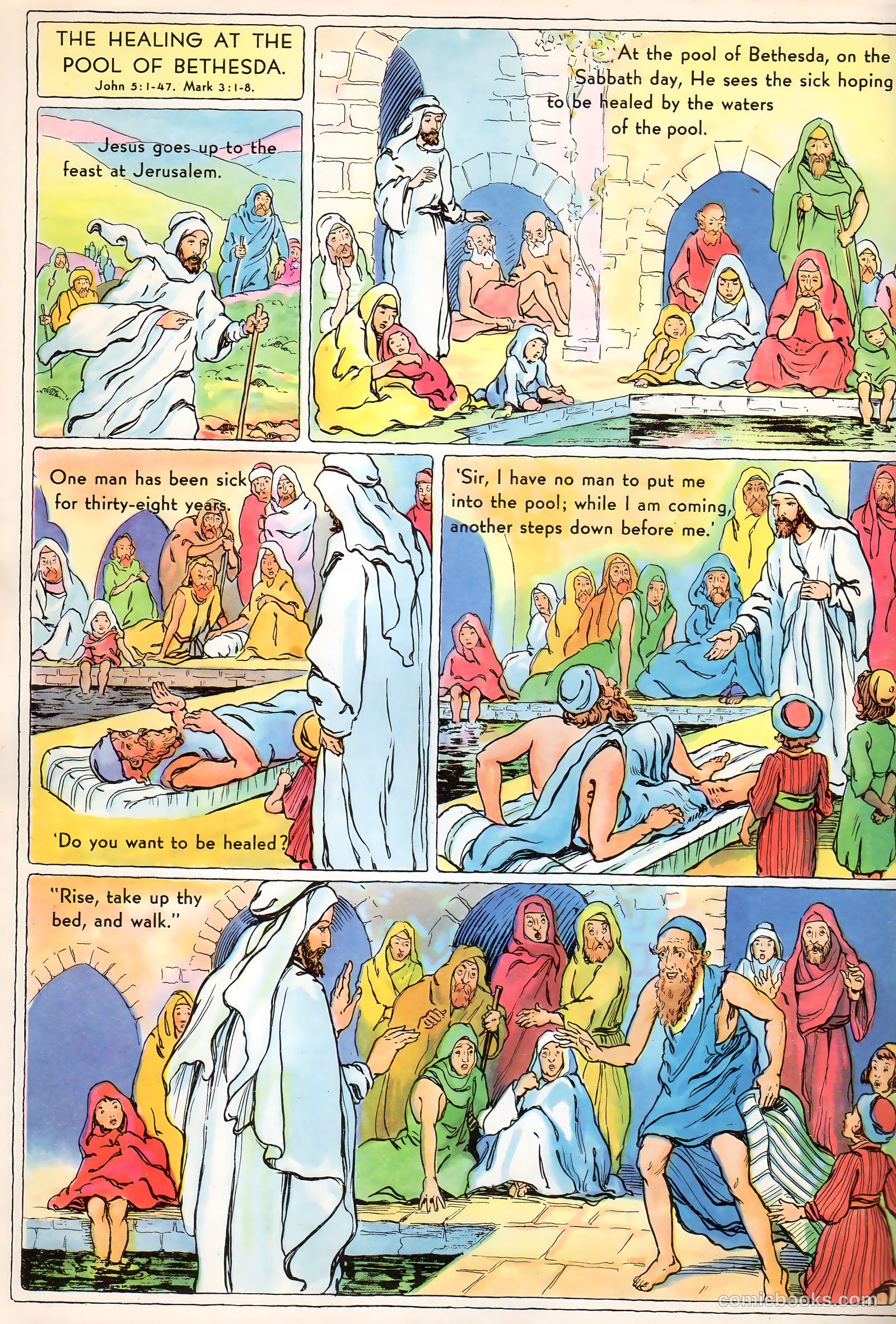 The Life of Christ Visualized #1 (1942) — page 44 of 48