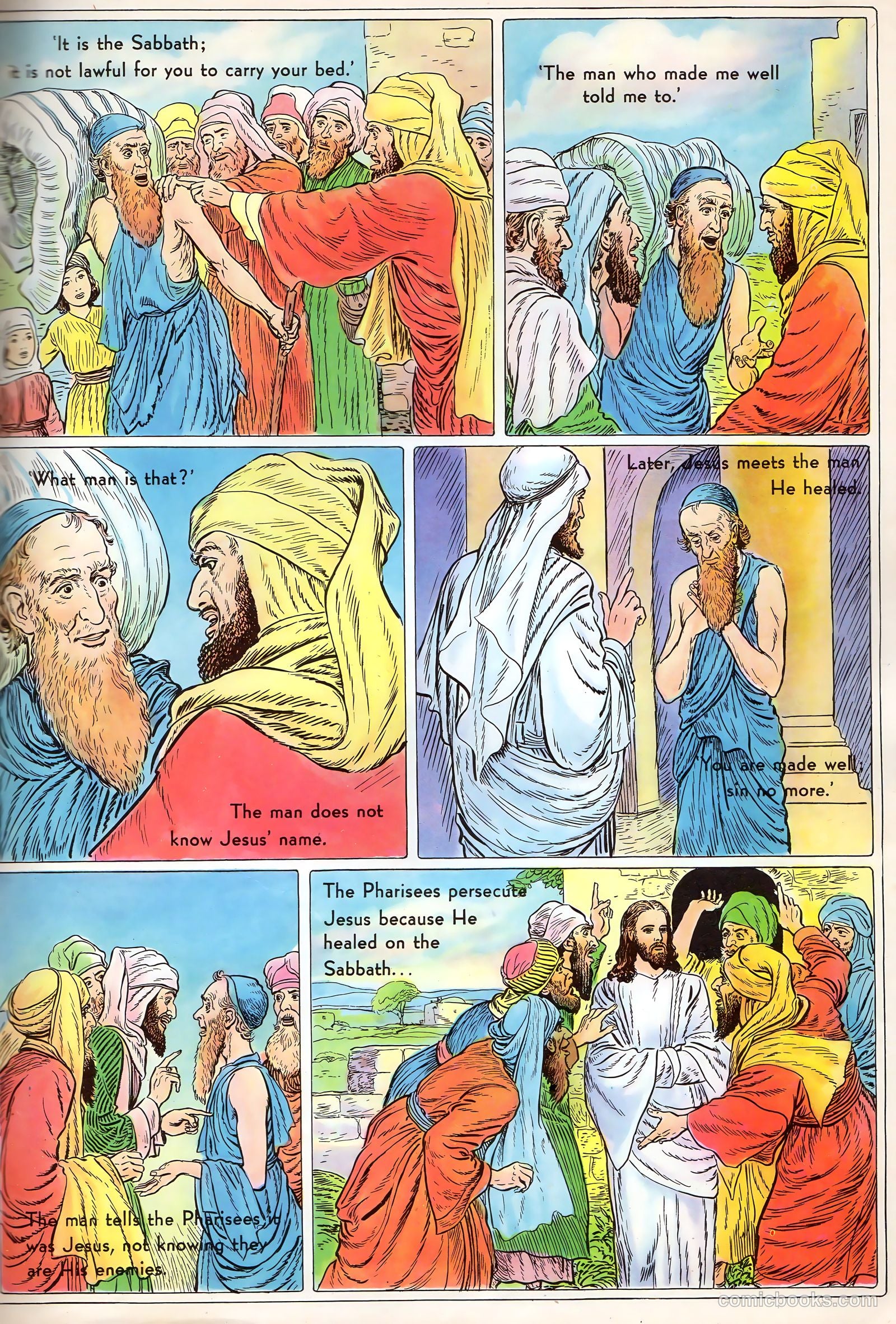 The Life of Christ Visualized #1 (1942) — page 45 of 48