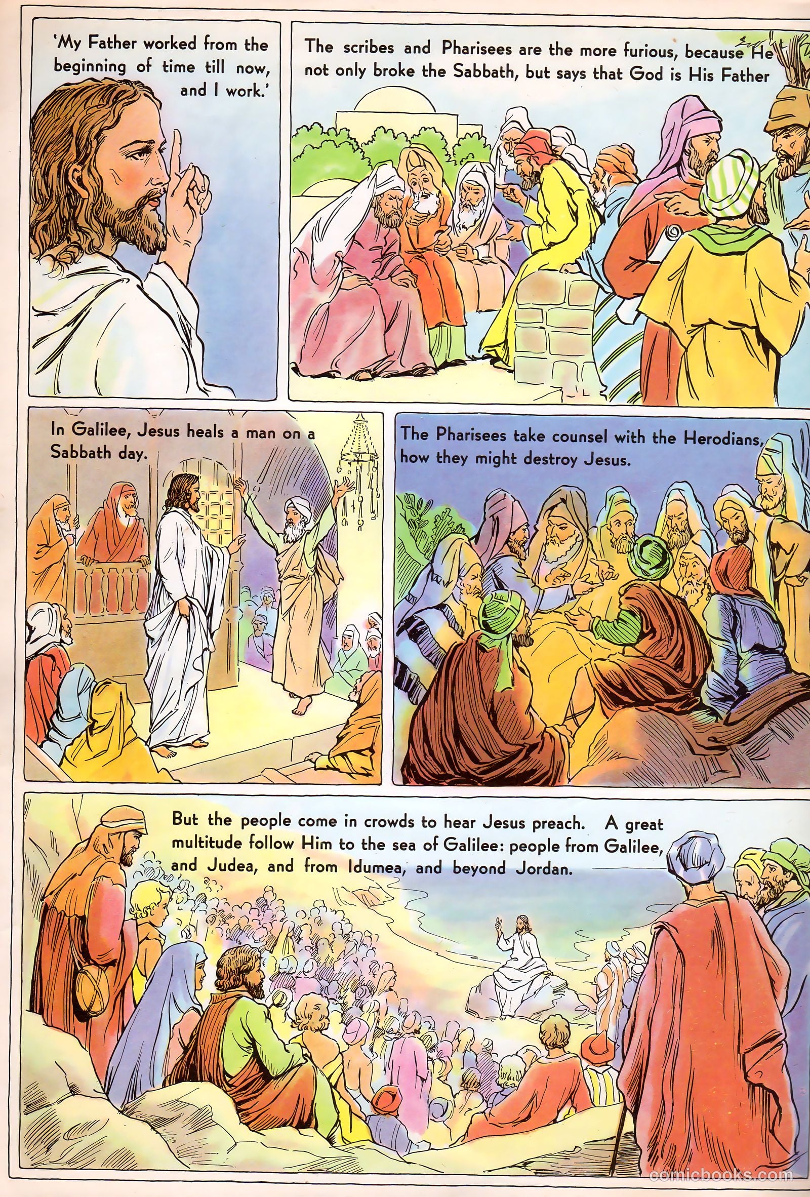 The Life of Christ Visualized #1 (1942) — page 46 of 48