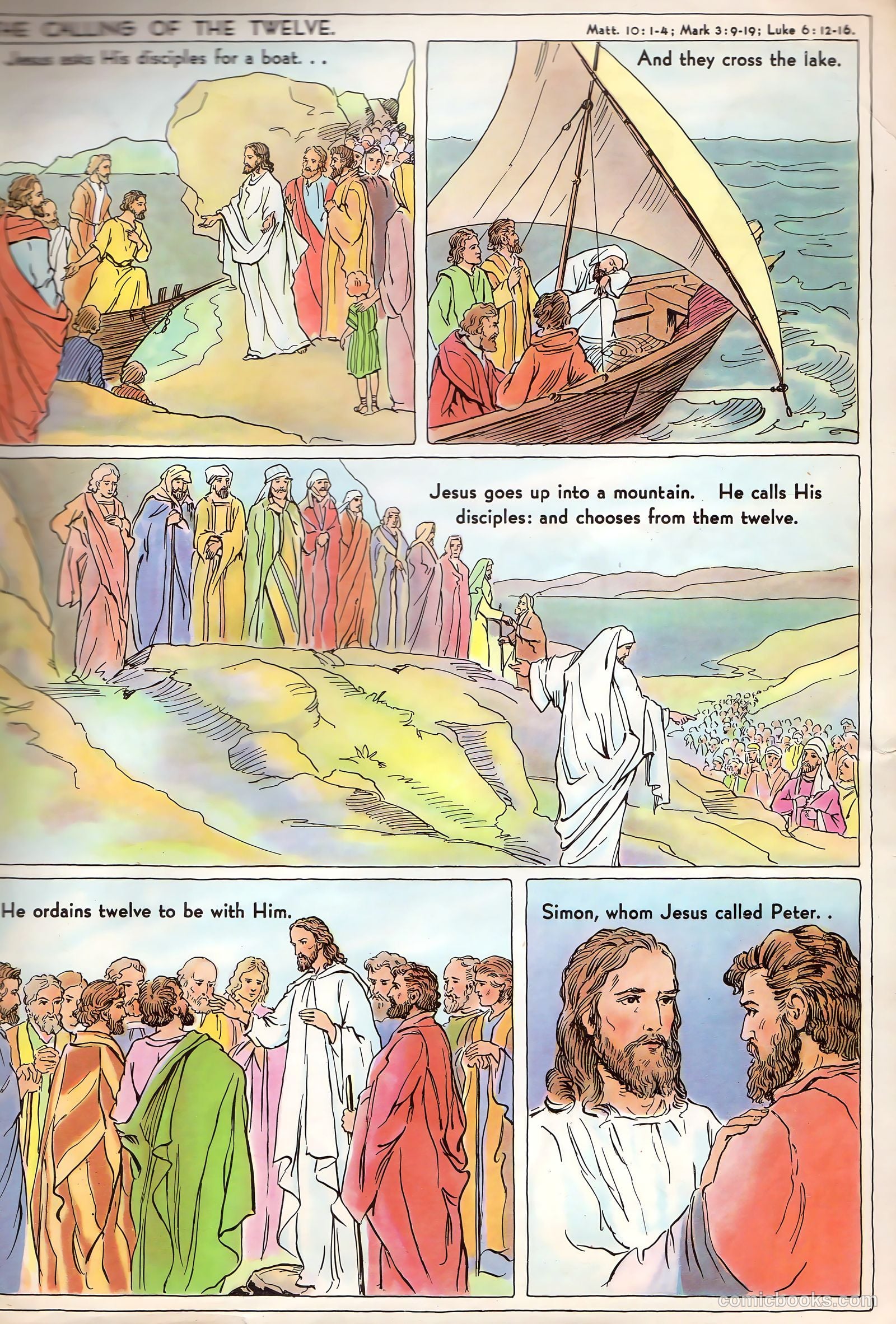 The Life of Christ Visualized #1 (1942) — page 47 of 48