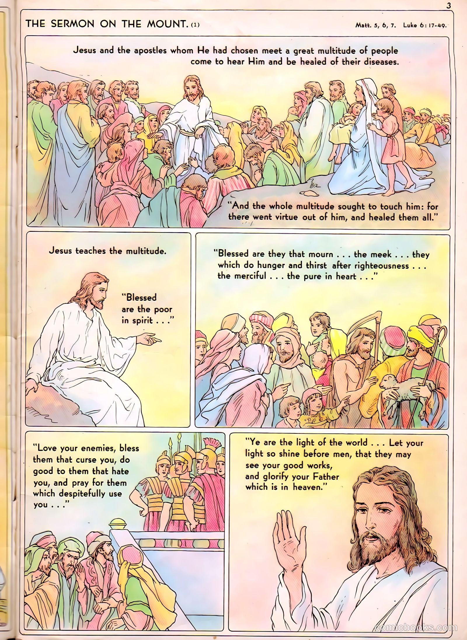 The Life of Christ Visualized #2 (1943) — page 3 of 48