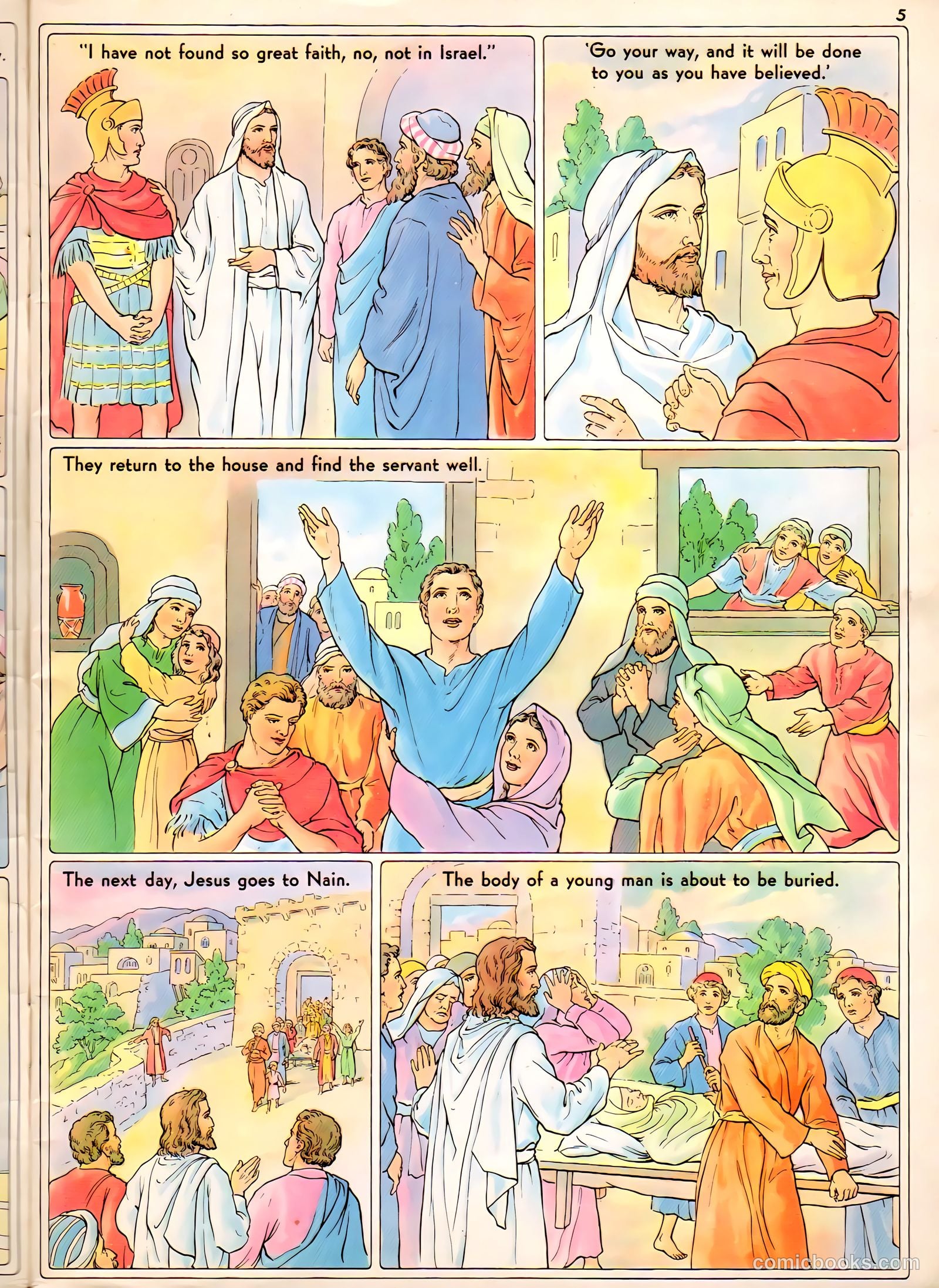 The Life of Christ Visualized #2 (1943) — page 5 of 48