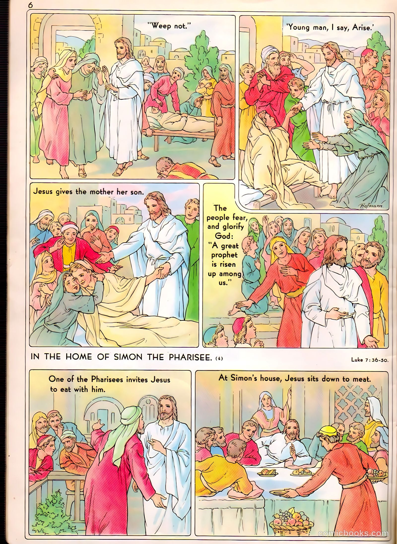 The Life of Christ Visualized #2 (1943) — page 6 of 48
