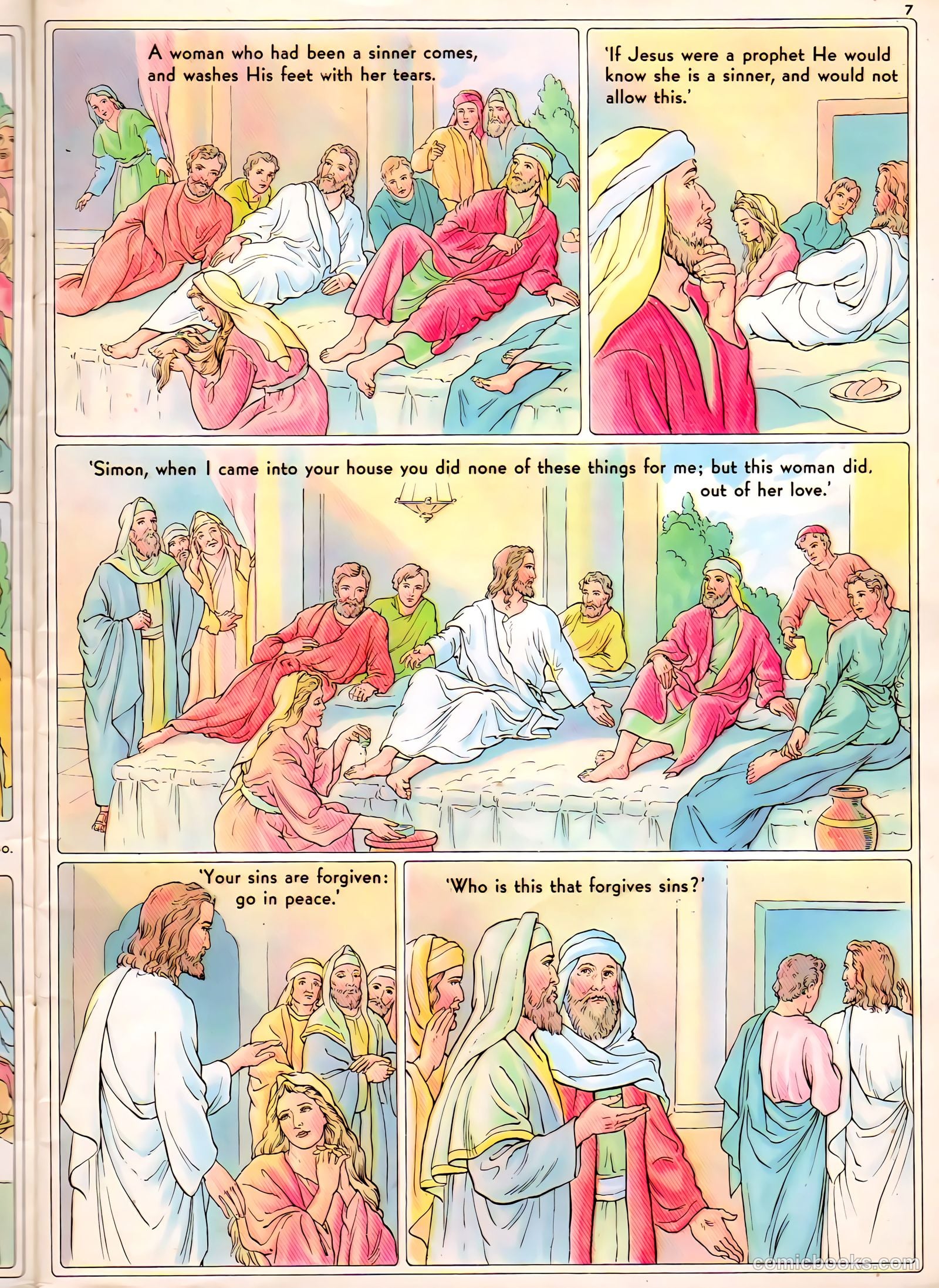The Life of Christ Visualized #2 (1943) — page 7 of 48