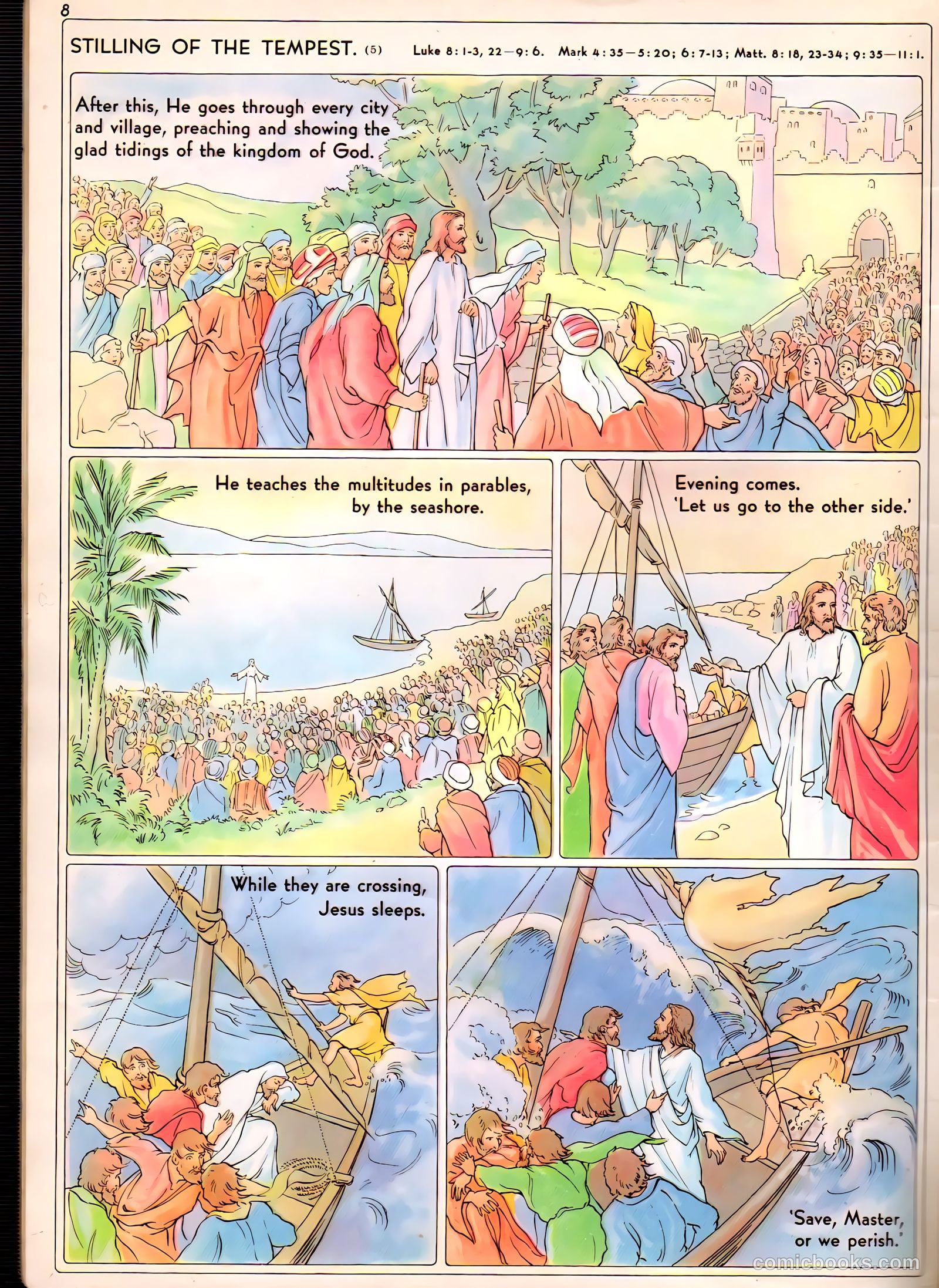 The Life of Christ Visualized #2 (1943) — page 8 of 48