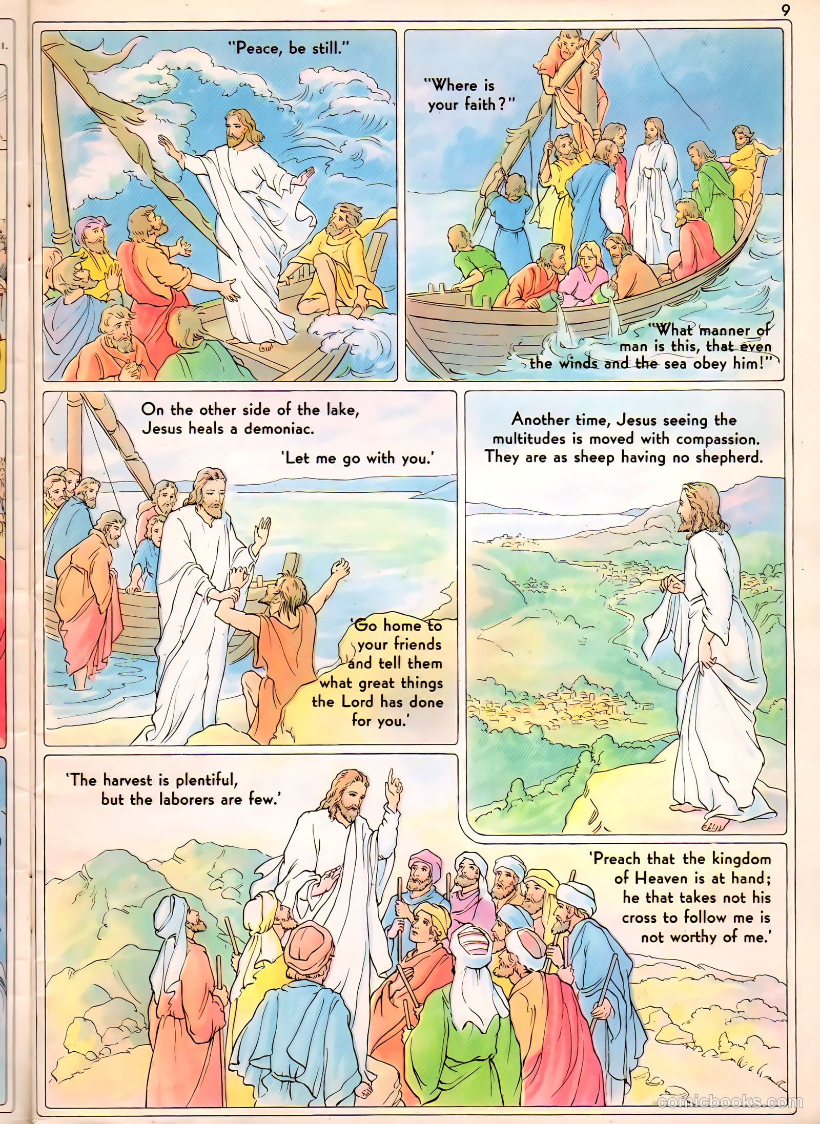 The Life of Christ Visualized #2 (1943) — page 9 of 48
