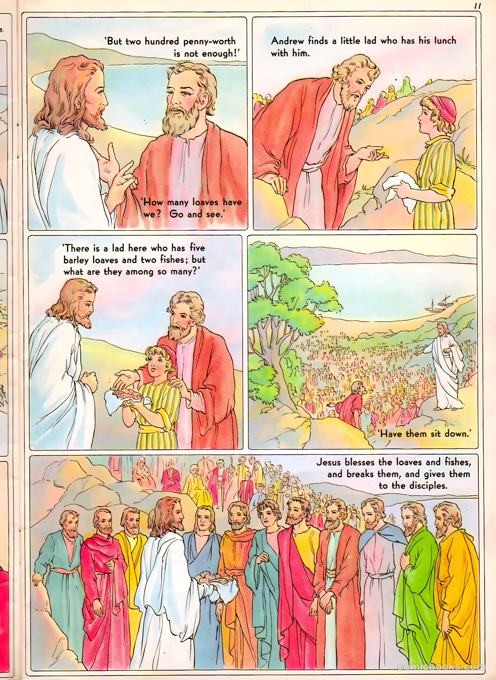 The Life of Christ Visualized #2 (1943) — page 11 of 48