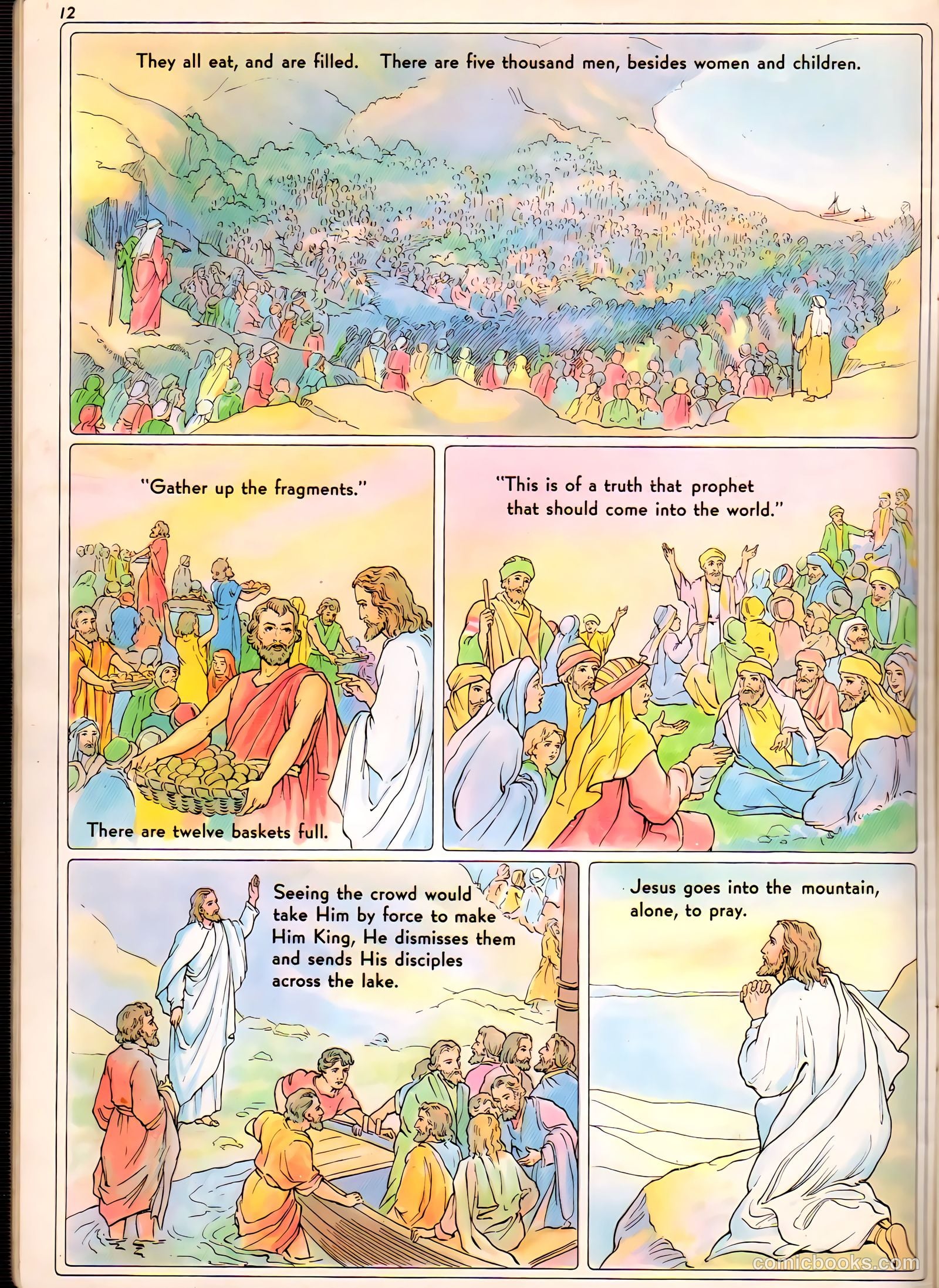 The Life of Christ Visualized #2 (1943) — page 12 of 48