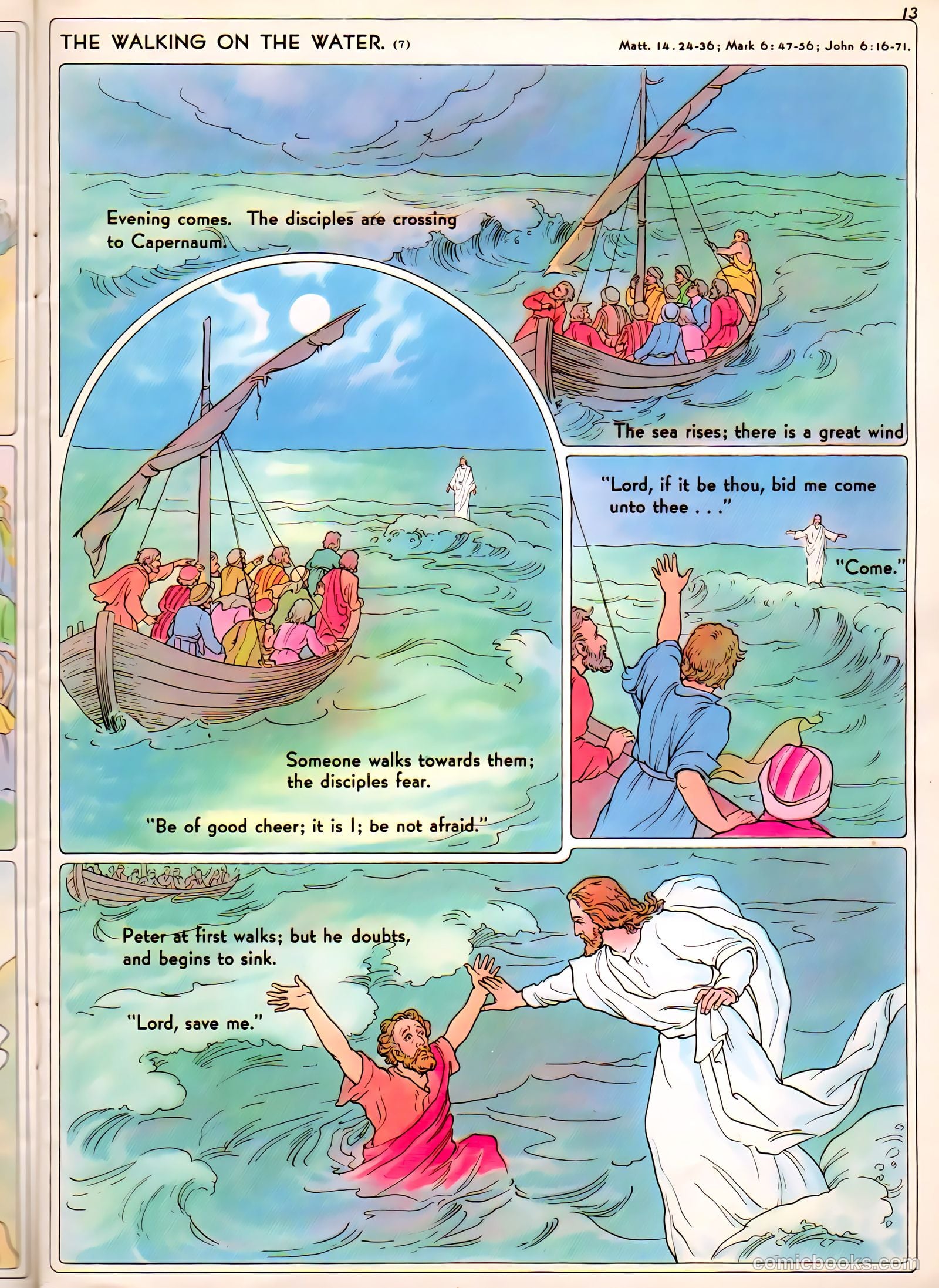 The Life of Christ Visualized #2 (1943) — page 13 of 48