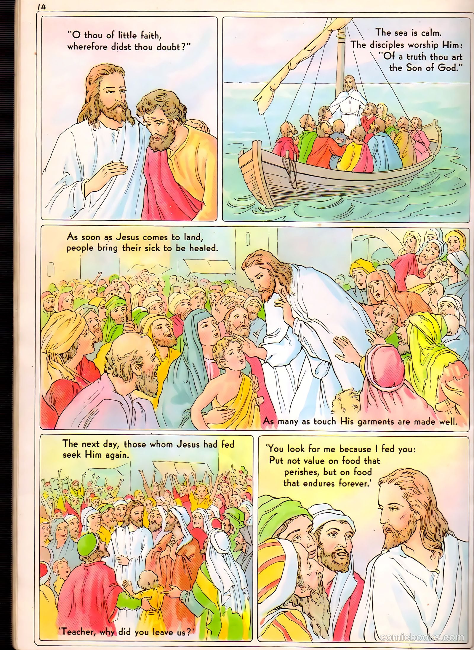 The Life of Christ Visualized #2 (1943) — page 14 of 48