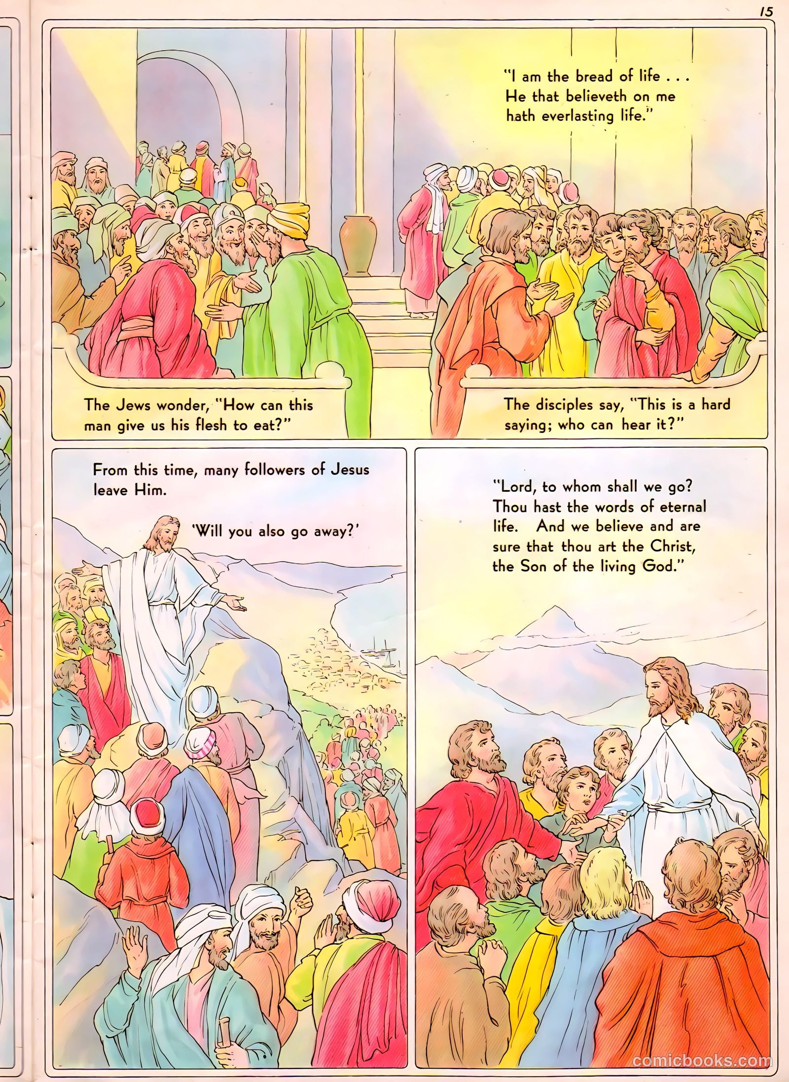 The Life of Christ Visualized #2 (1943) — page 15 of 48