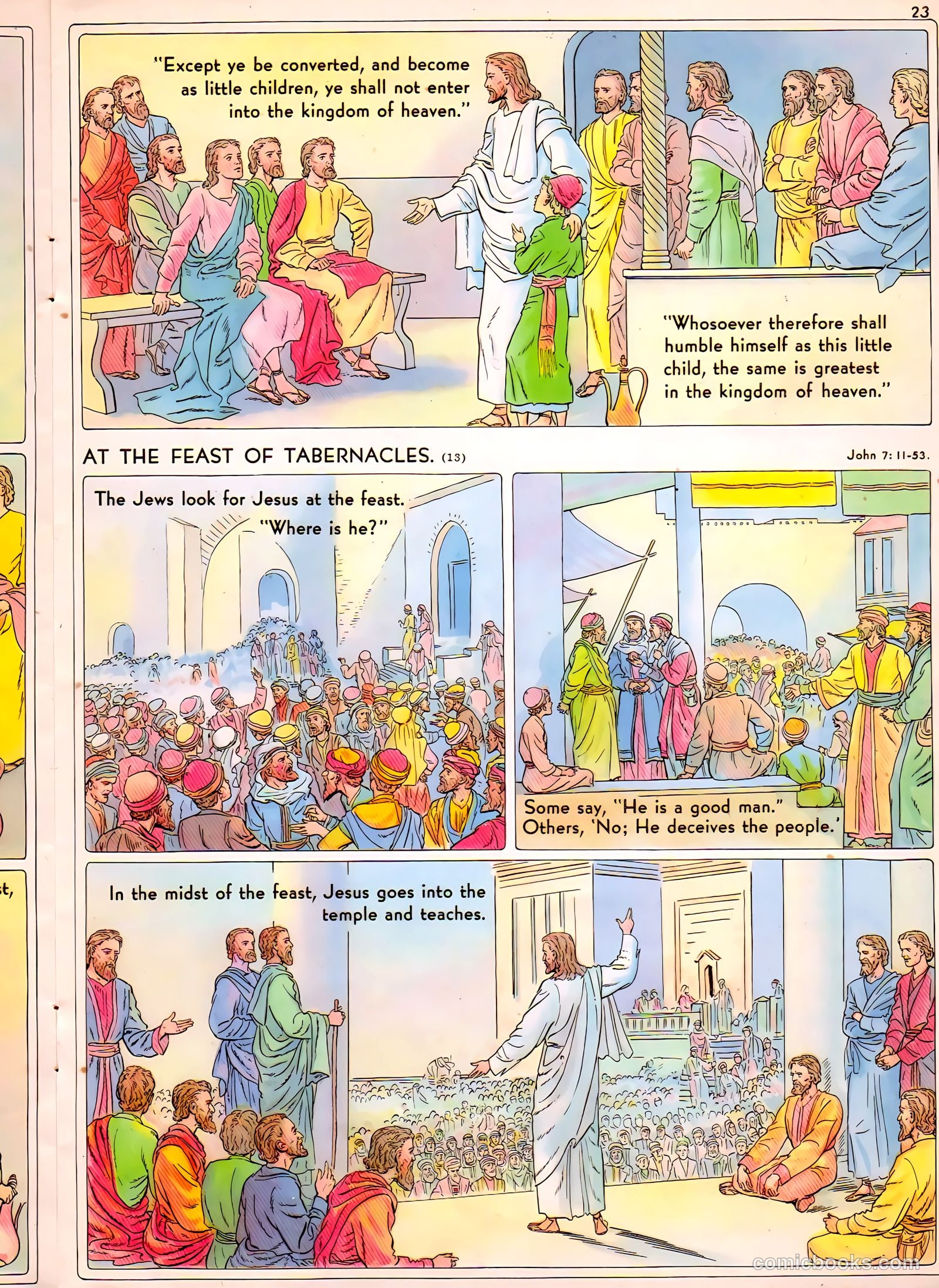 The Life of Christ Visualized #2 (1943) — page 23 of 48