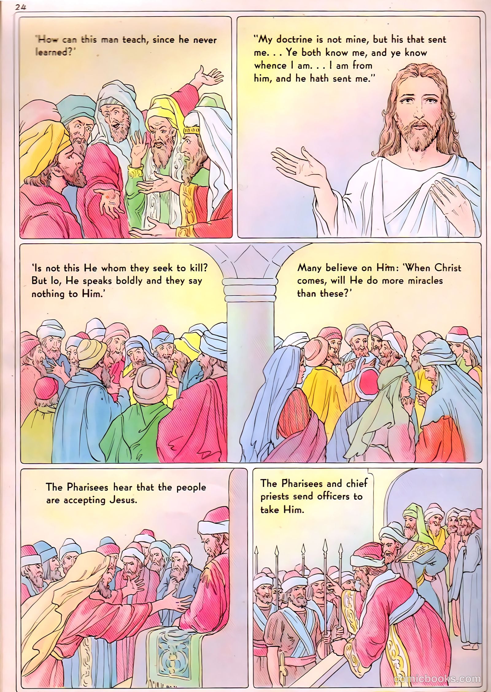 The Life of Christ Visualized #2 (1943) — page 24 of 48