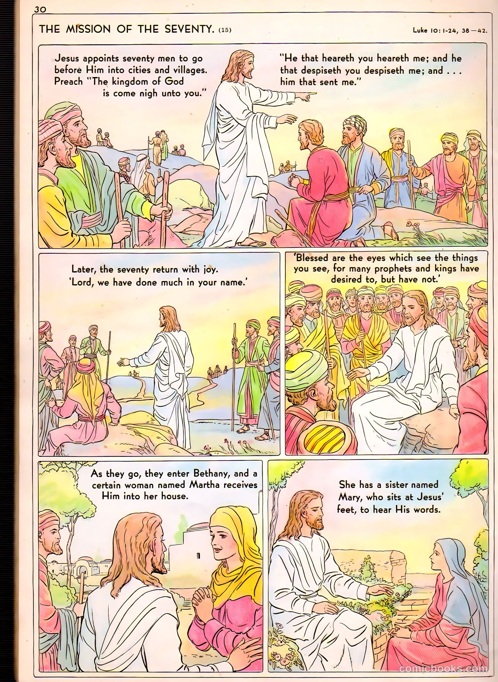 The Life of Christ Visualized #2 (1943) — page 30 of 48