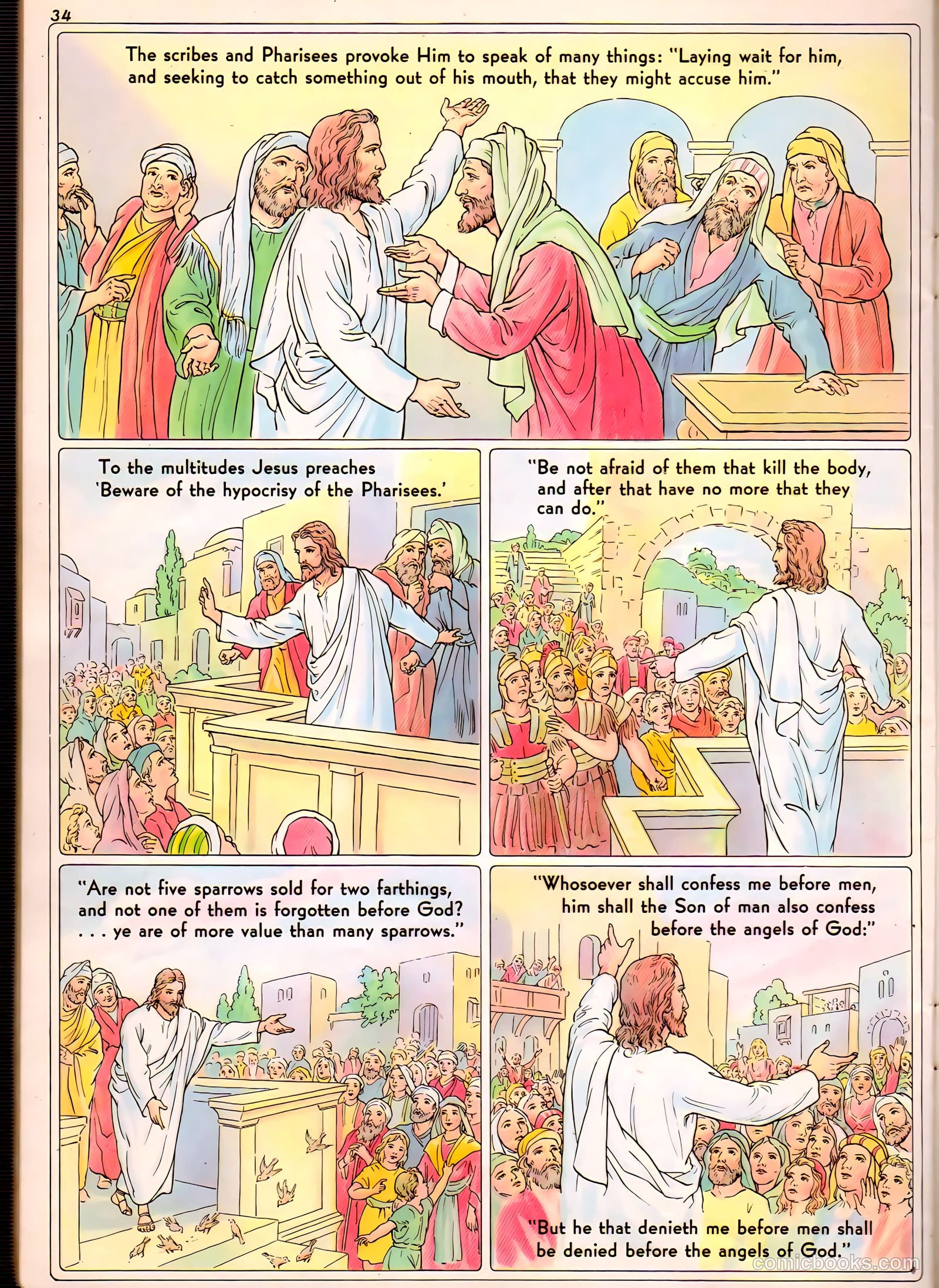 The Life of Christ Visualized #2 (1943) — page 34 of 48