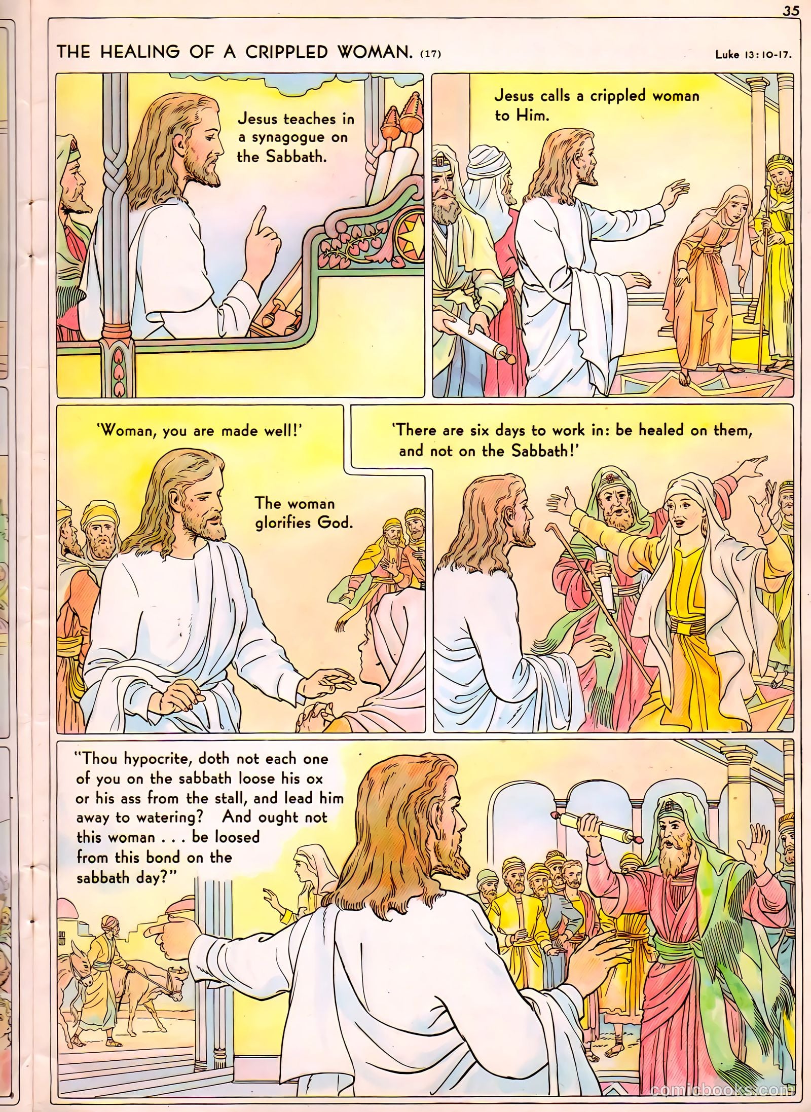 The Life of Christ Visualized #2 (1943) — page 35 of 48