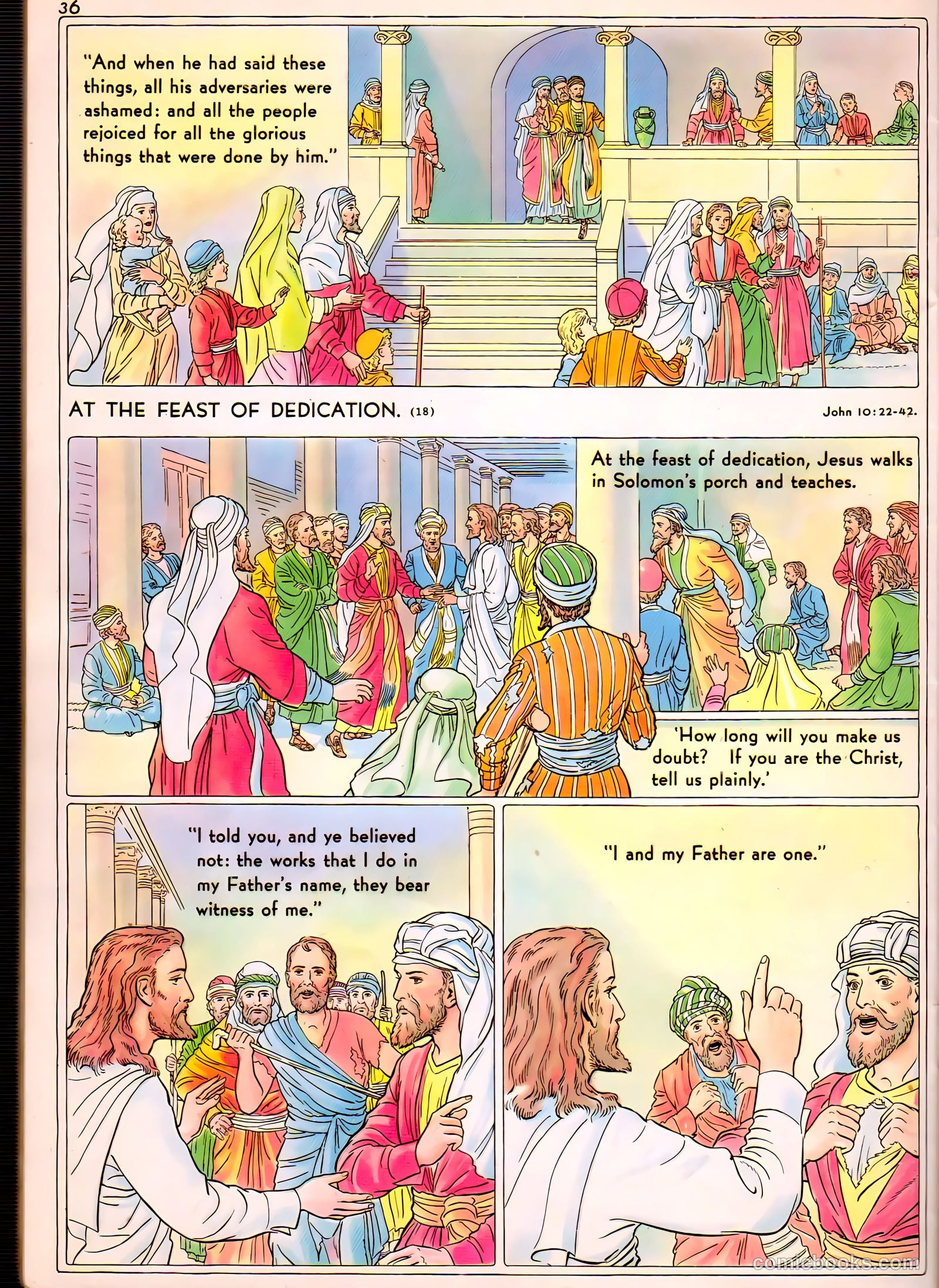 The Life of Christ Visualized #2 (1943) — page 36 of 48