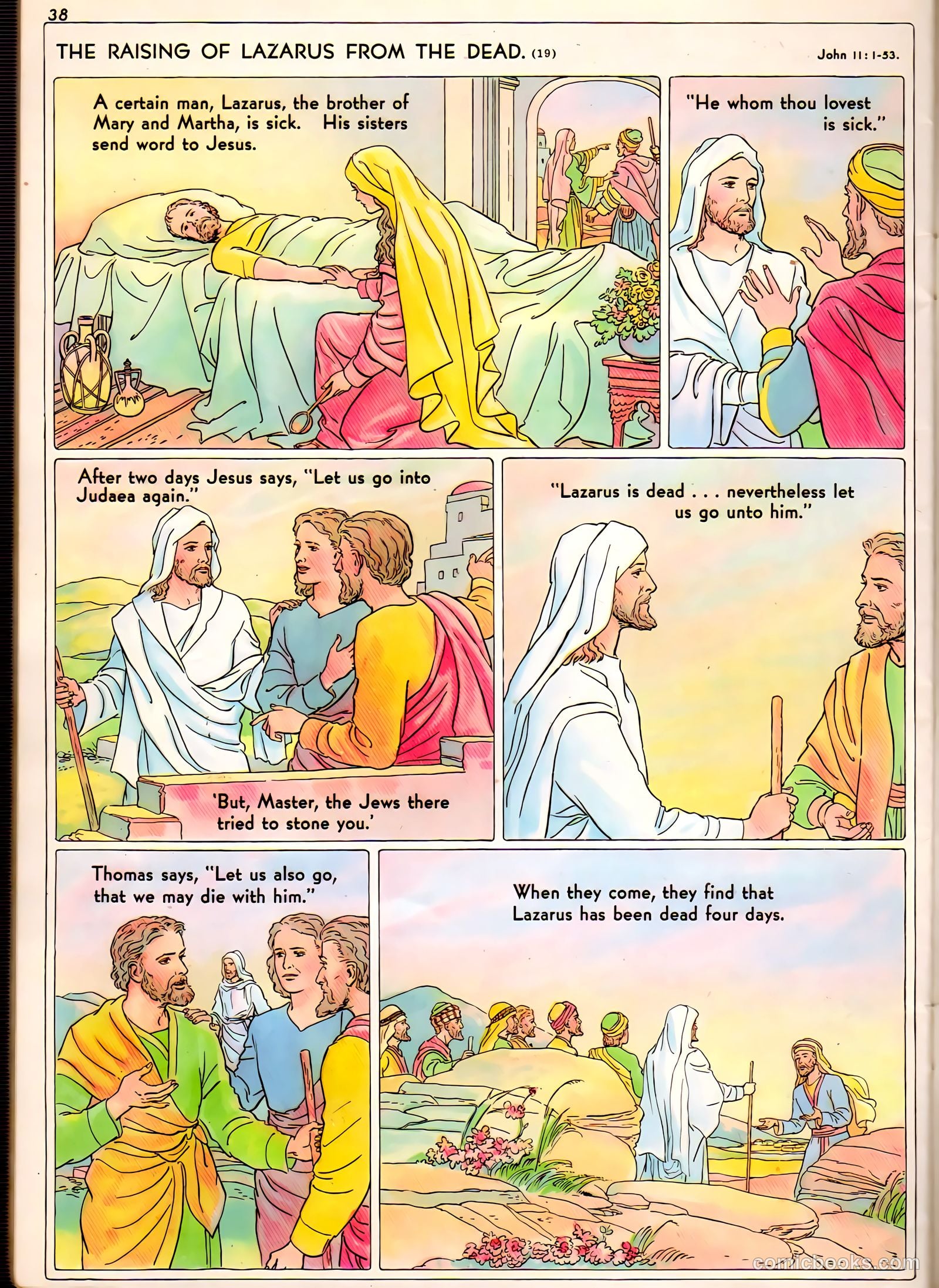 The Life of Christ Visualized #2 (1943) — page 38 of 48