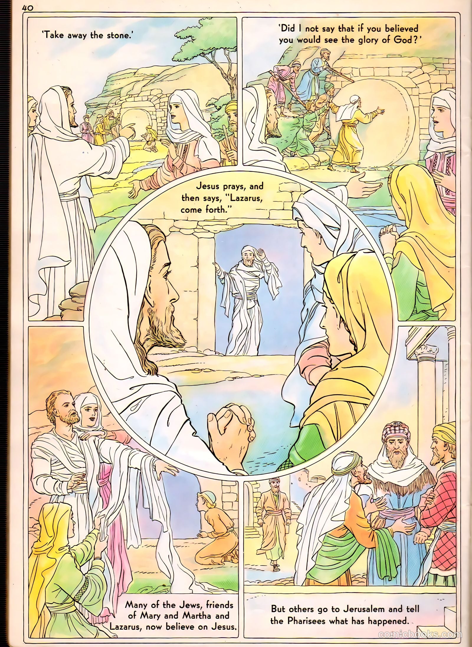 The Life of Christ Visualized #2 (1943) — page 40 of 48