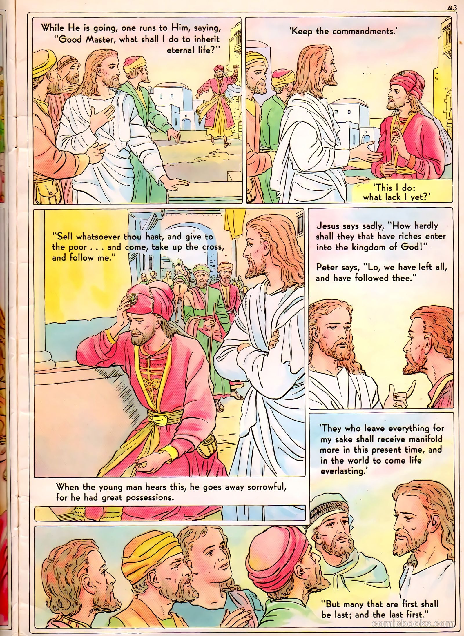 The Life of Christ Visualized #2 (1943) — page 43 of 48