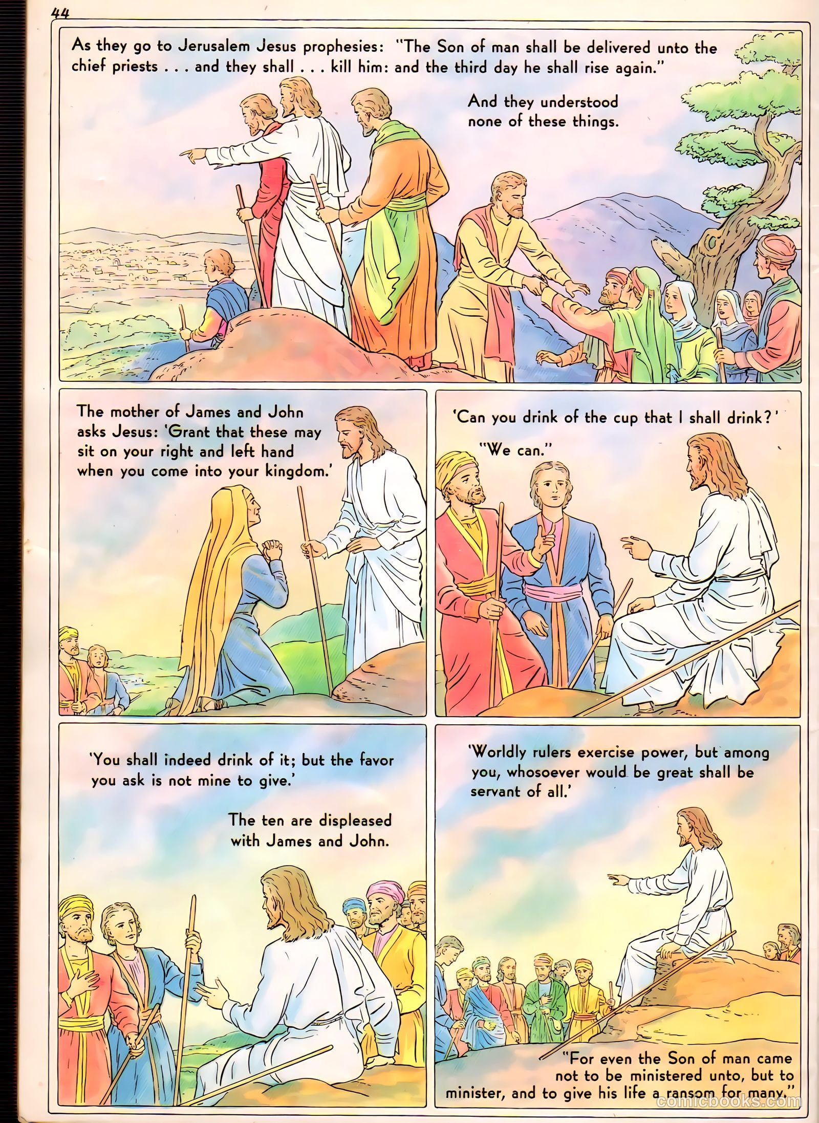 The Life of Christ Visualized #2 (1943) — page 44 of 48