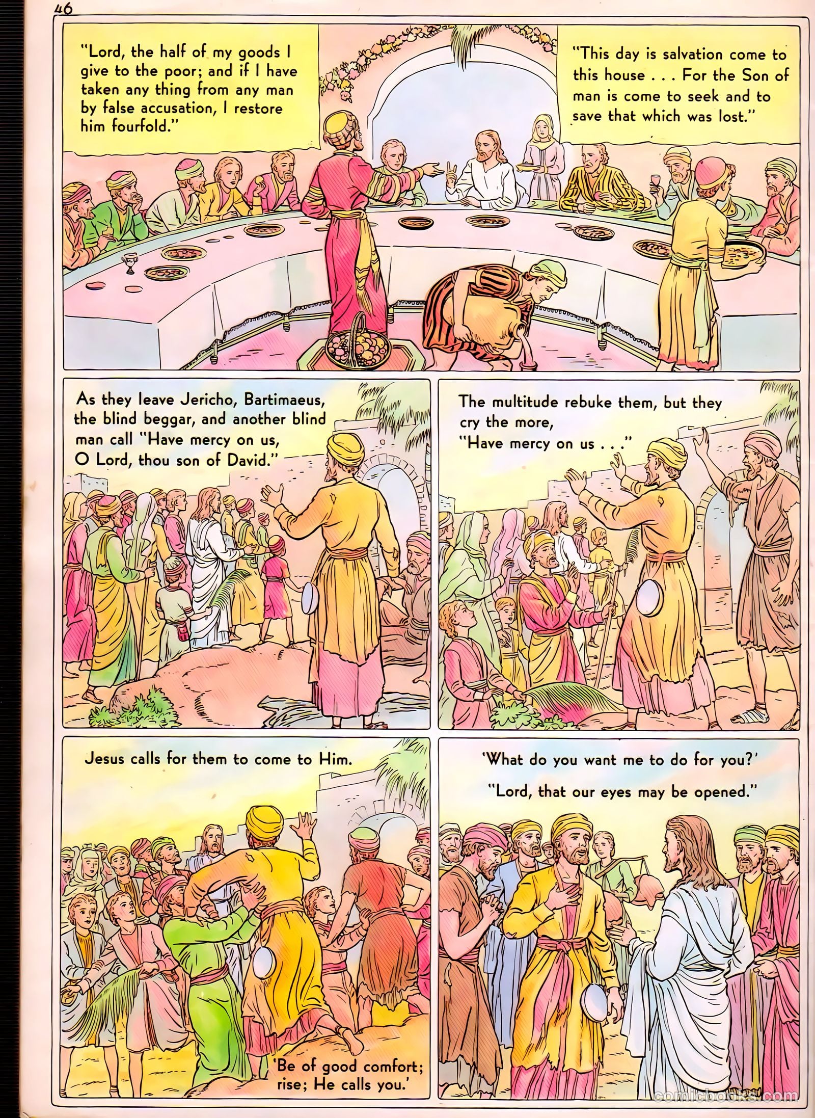 The Life of Christ Visualized #2 (1943) — page 46 of 48