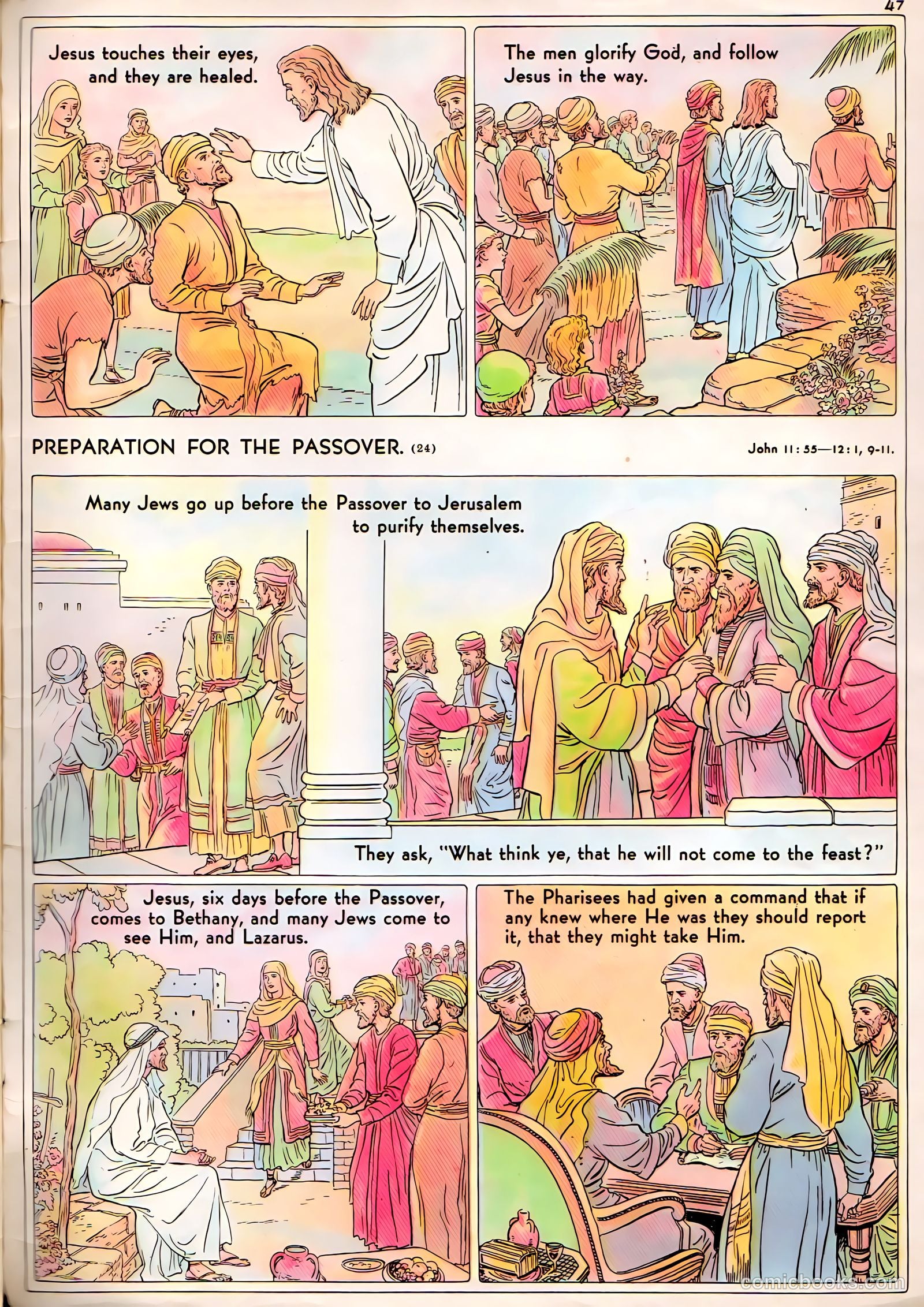 The Life of Christ Visualized #2 (1943) — page 47 of 48