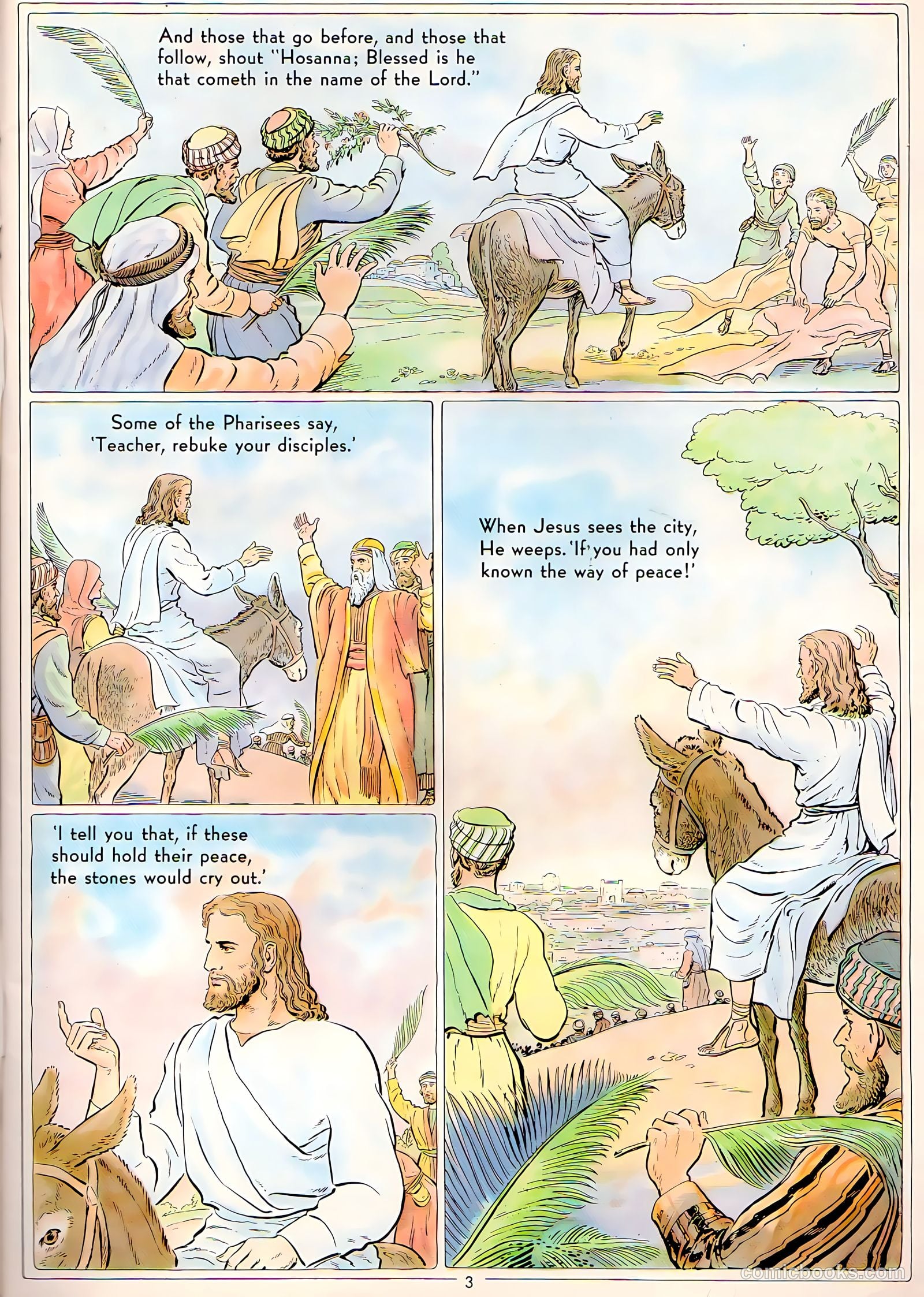 The Life of Christ Visualized #3 (1943) — page 3 of 49